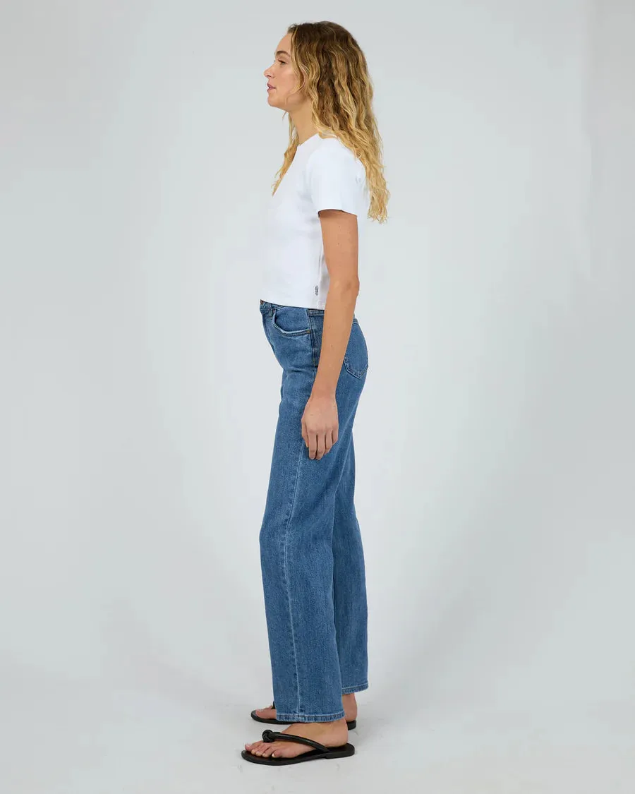 Silent Theory Bella Crop Tee - White