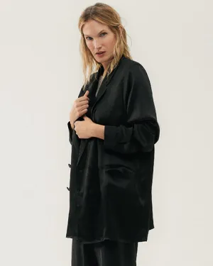 SILK LAUNDRY | Relax Blazer | Black