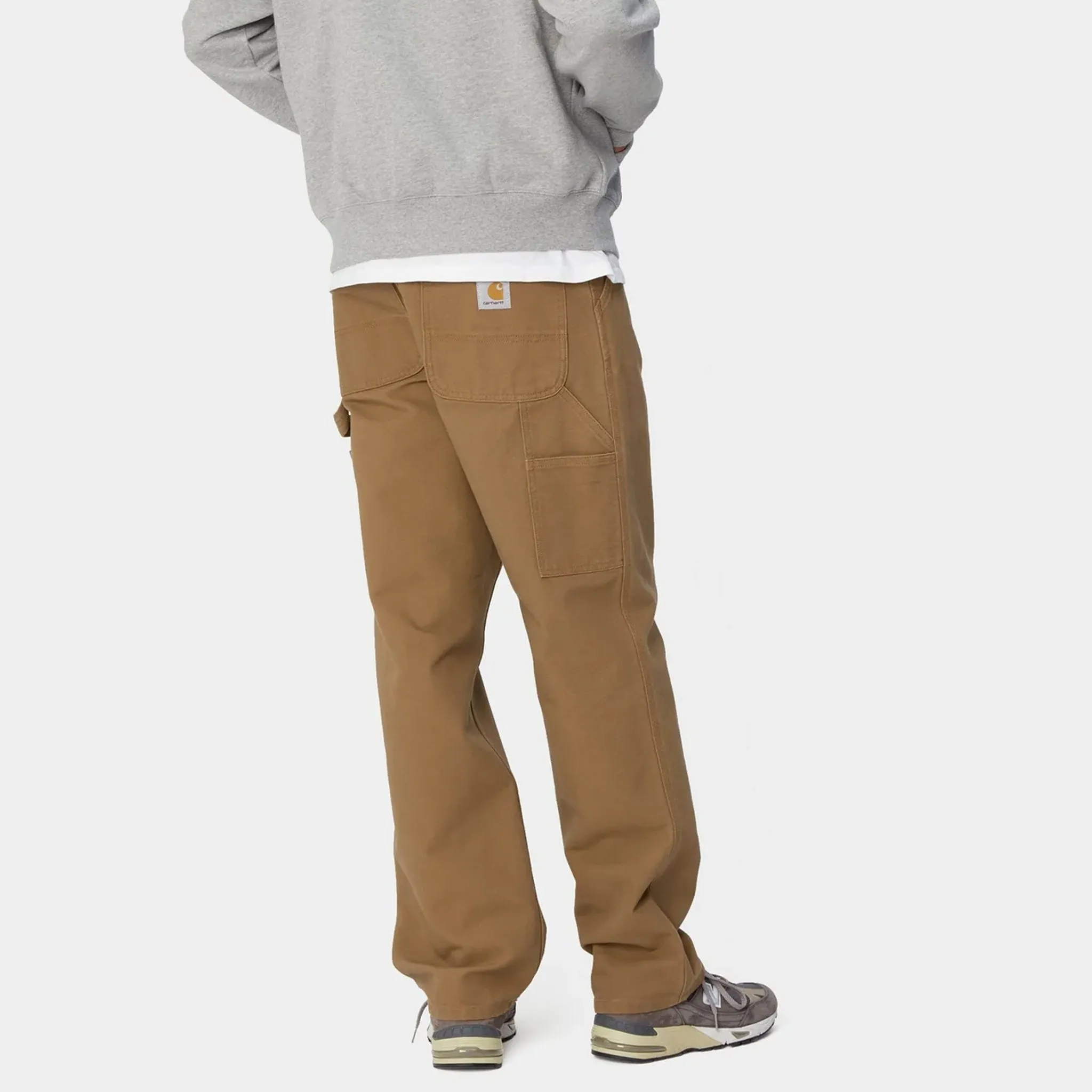 Single Knee Pant Organic (Hamilton Brown Rinsed)