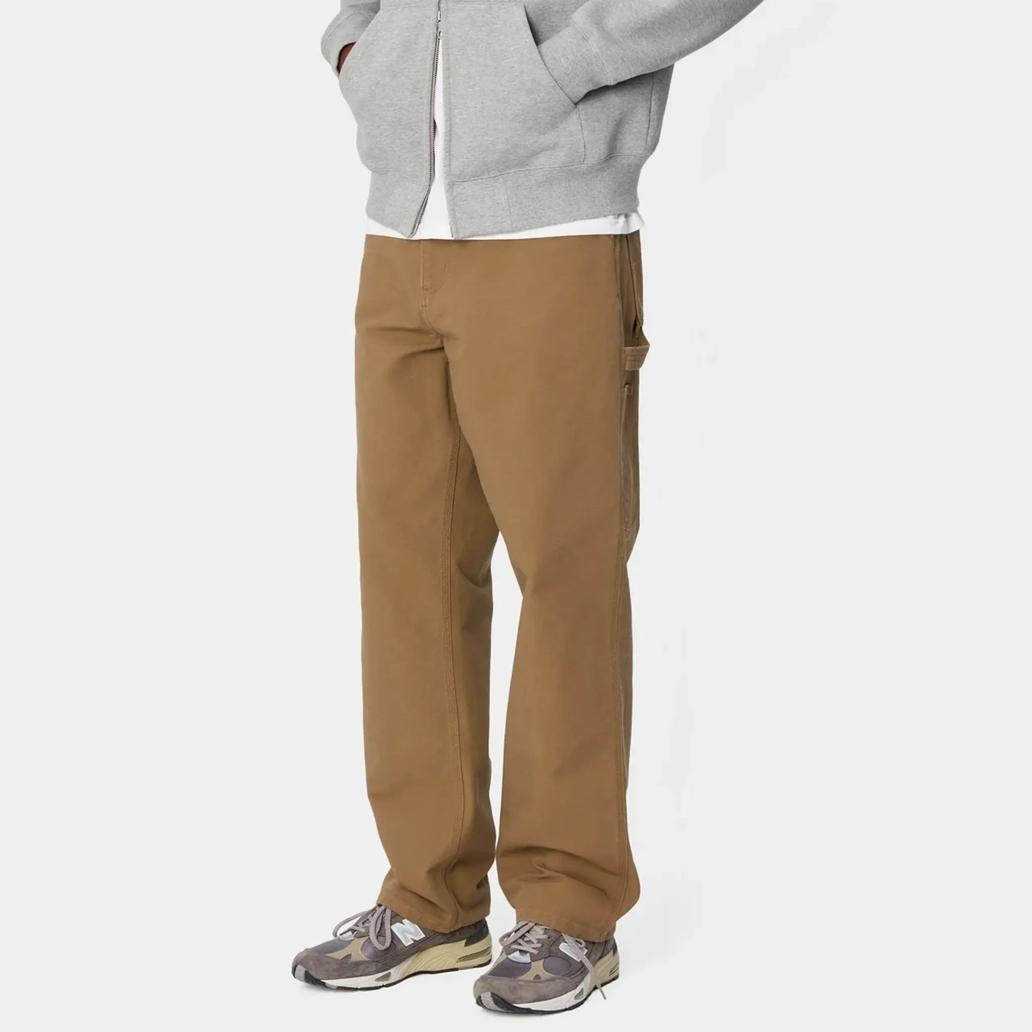 Single Knee Pant Organic (Hamilton Brown Rinsed)