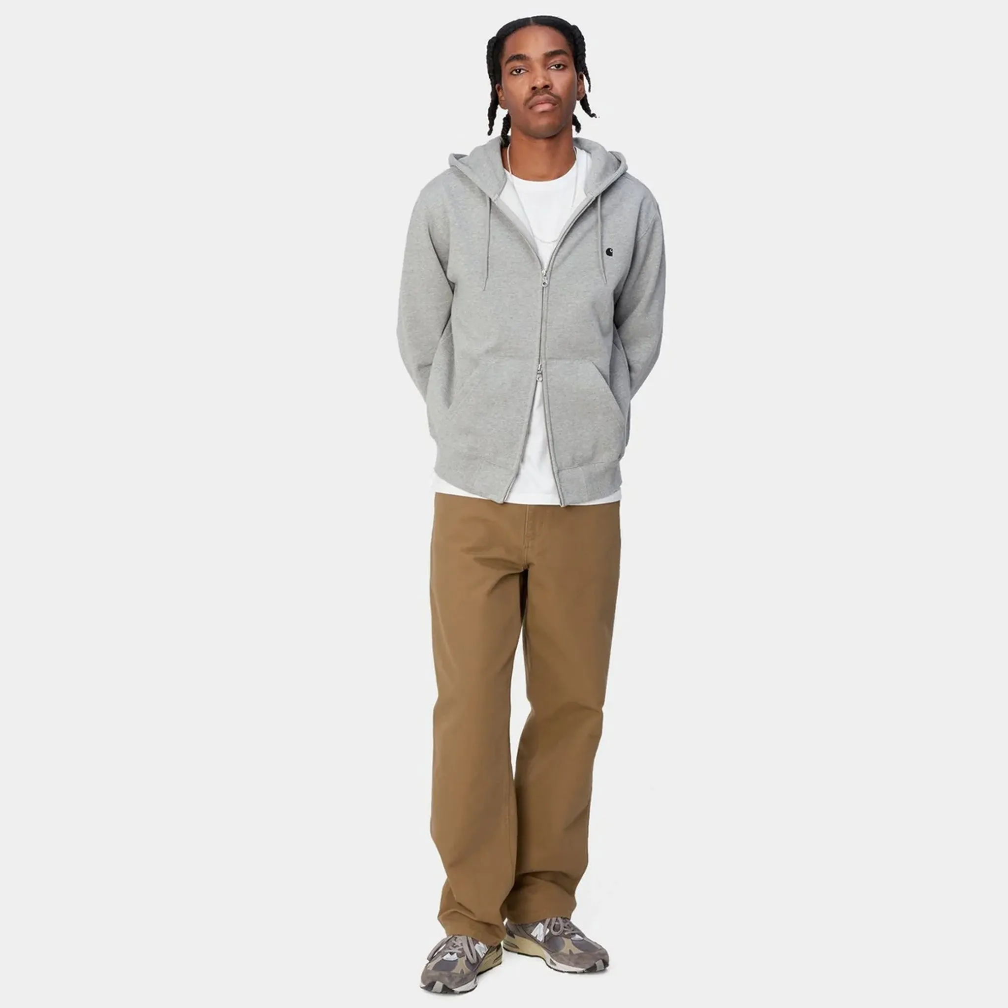 Single Knee Pant Organic (Hamilton Brown Rinsed)