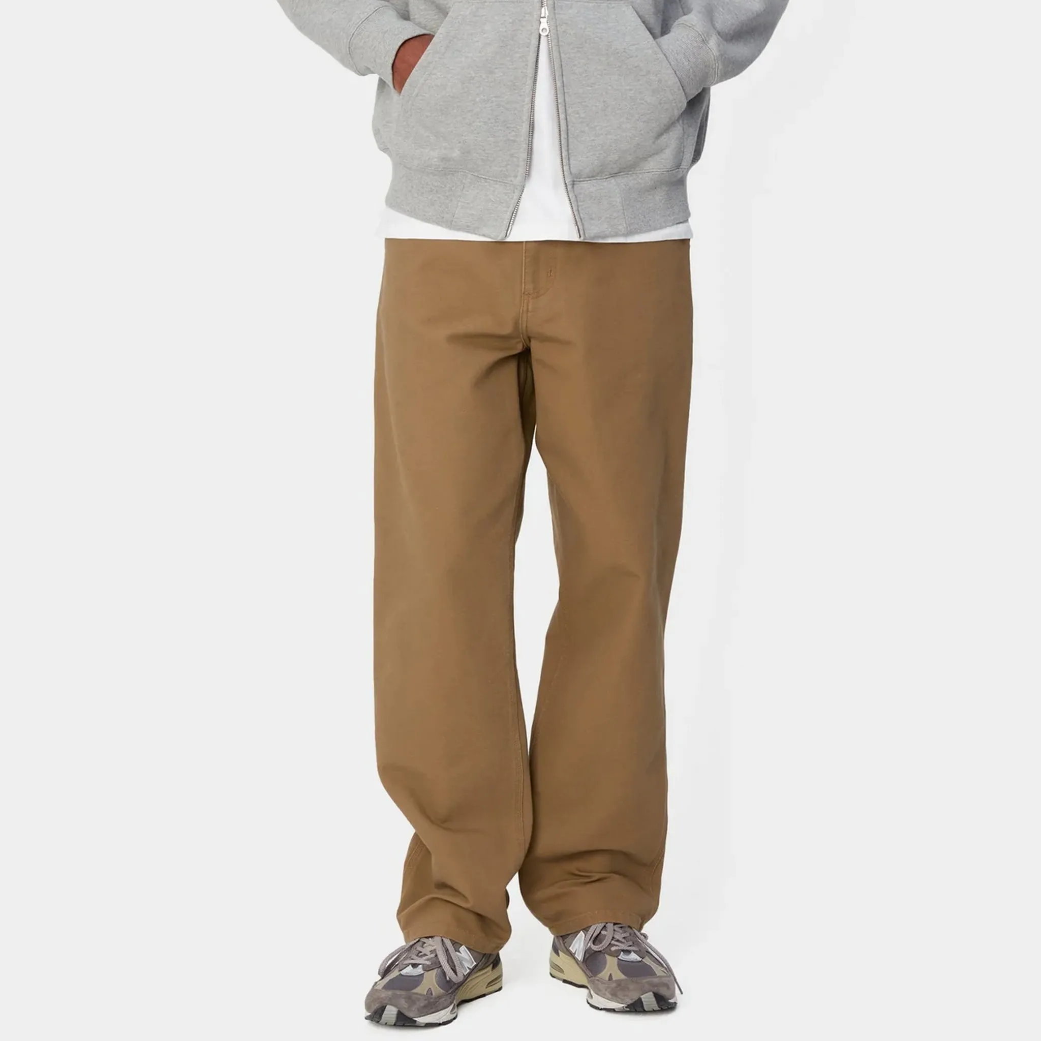 Single Knee Pant Organic (Hamilton Brown Rinsed)