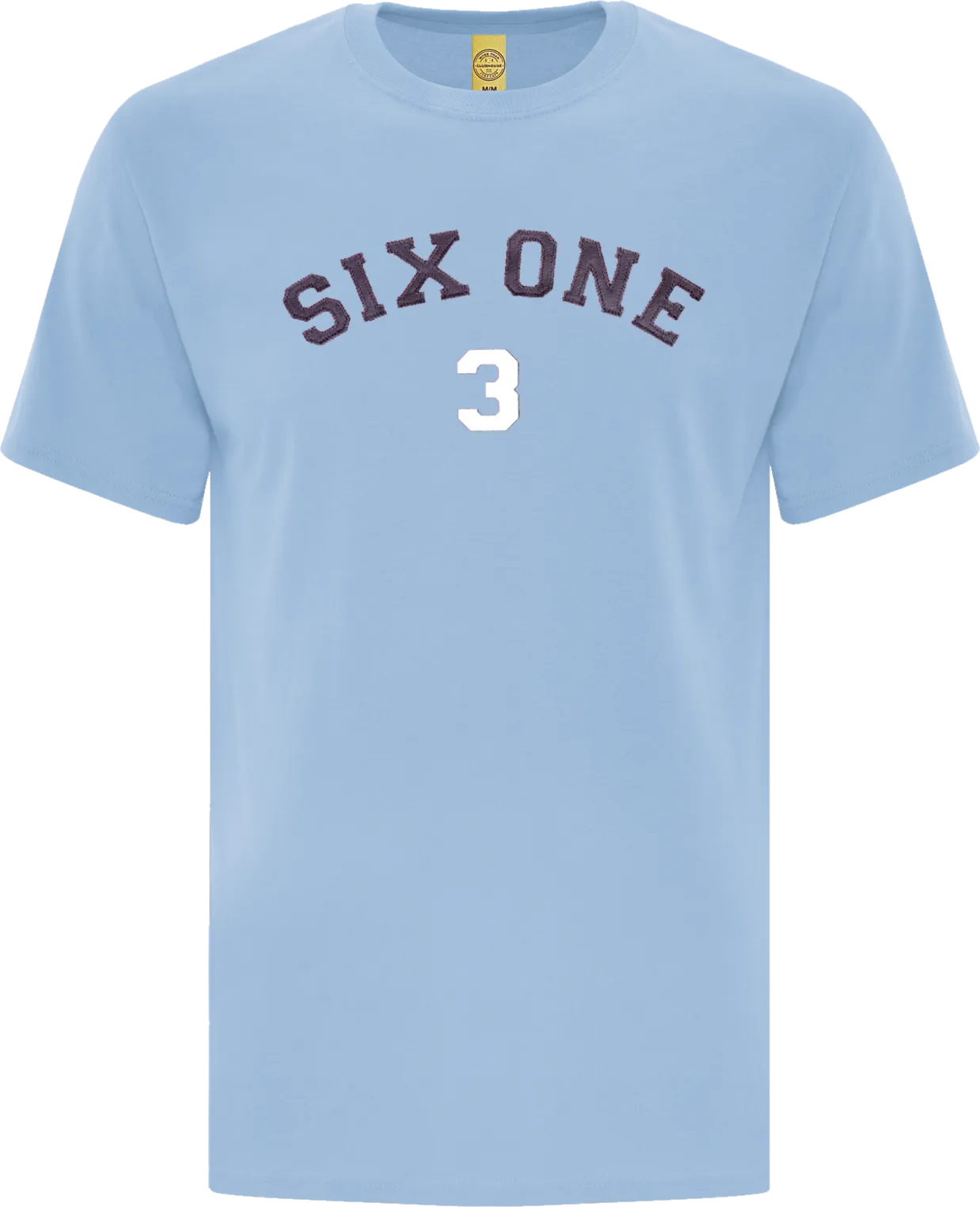 Six One 3 Code-X Stitched T-Shirt Powder Blue II