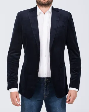 Skopes Atkinson Slim Fit Tall Cord Blazer (navy)