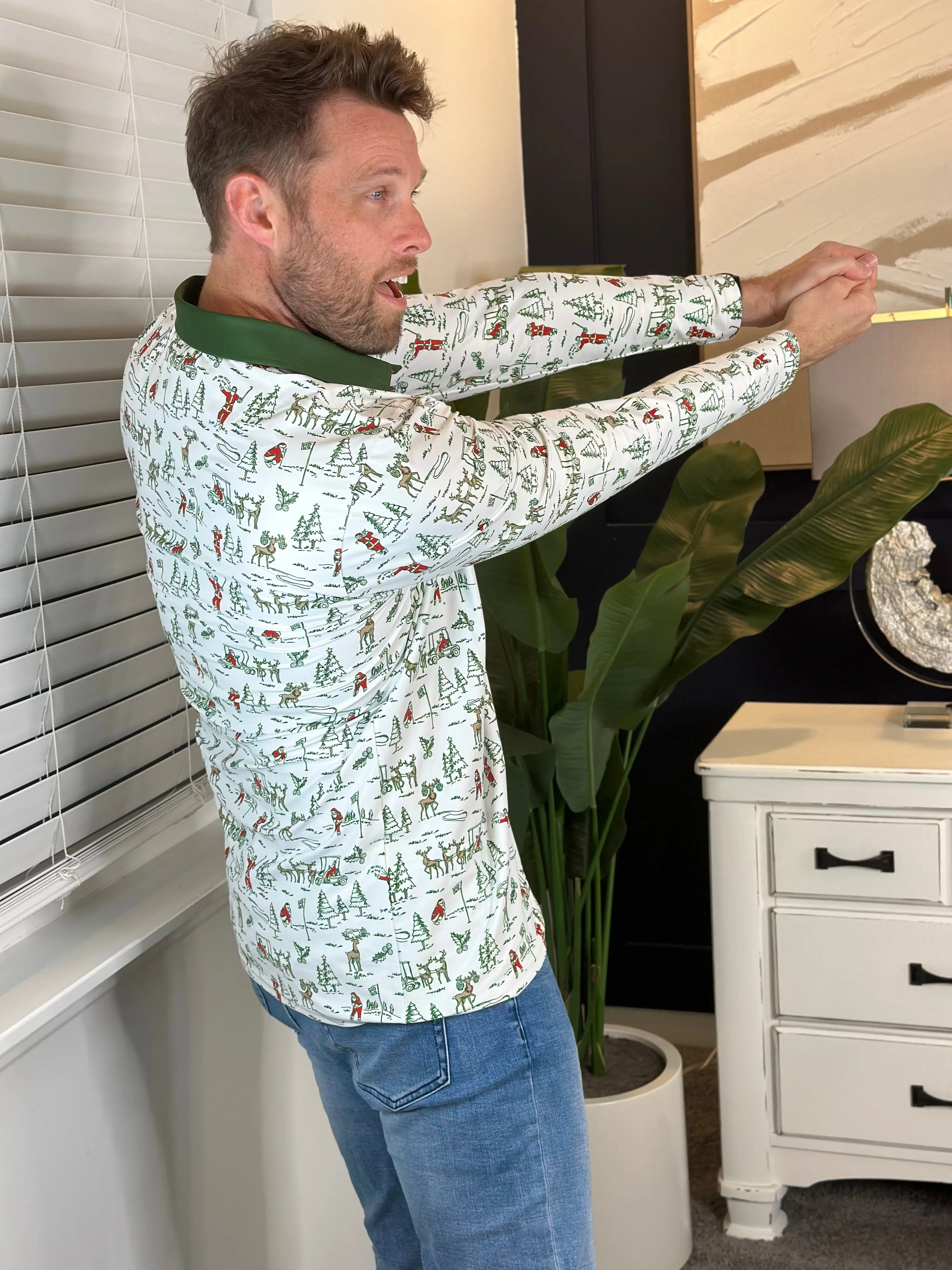 Smith & Quinn Golf Santa Hendricks Polo
