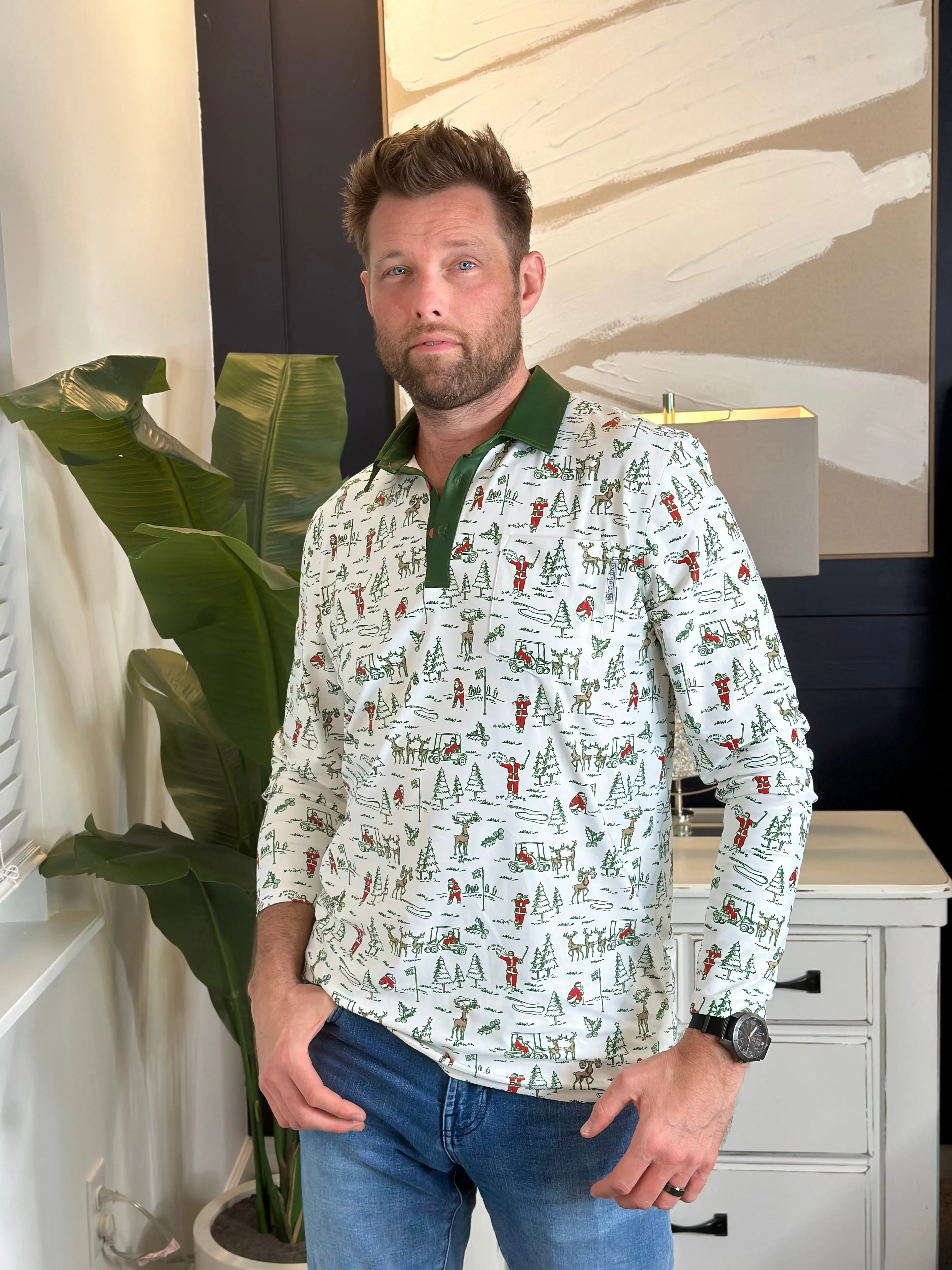 Smith & Quinn Golf Santa Hendricks Polo