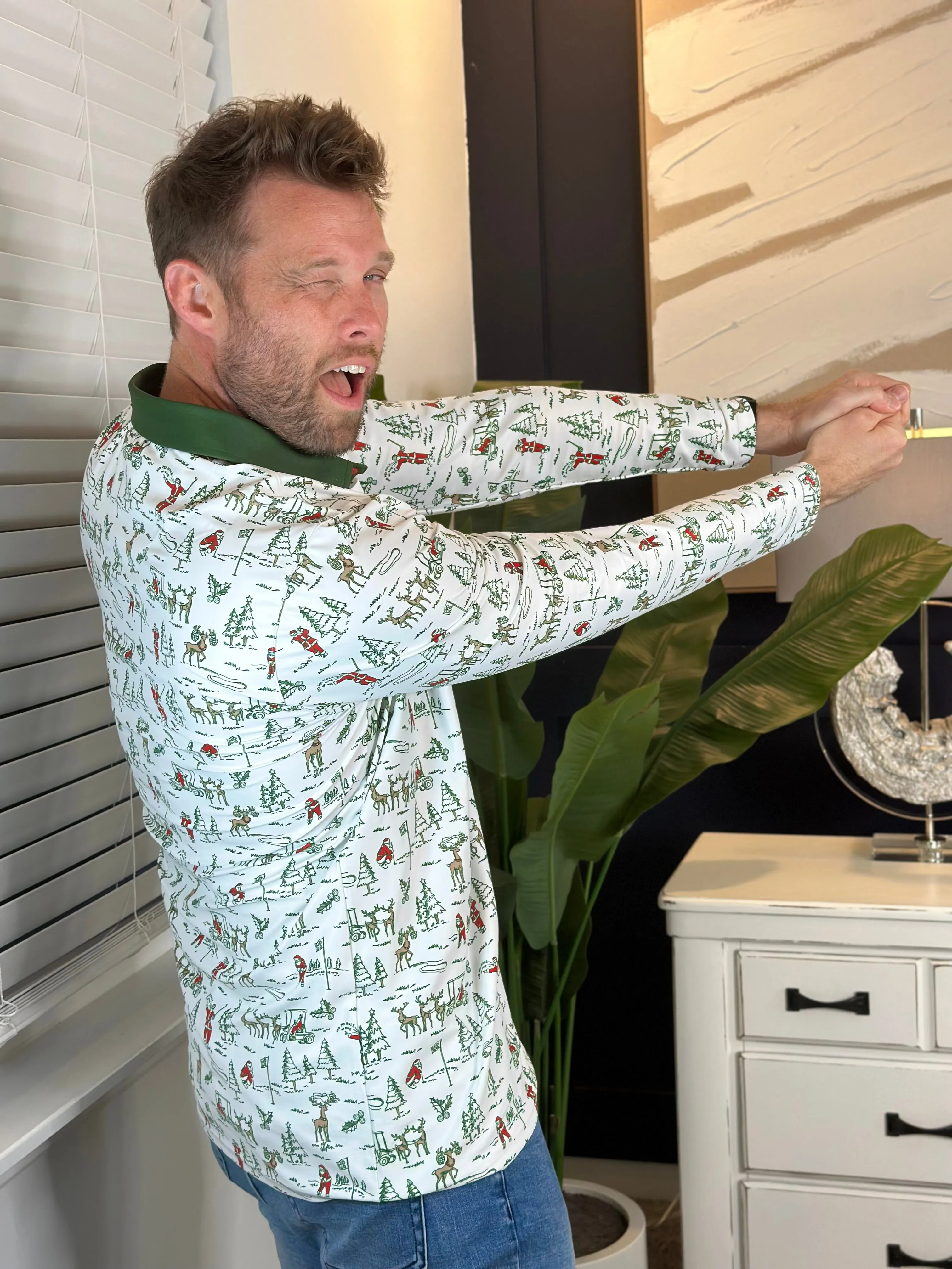 Smith & Quinn Golf Santa Hendricks Polo