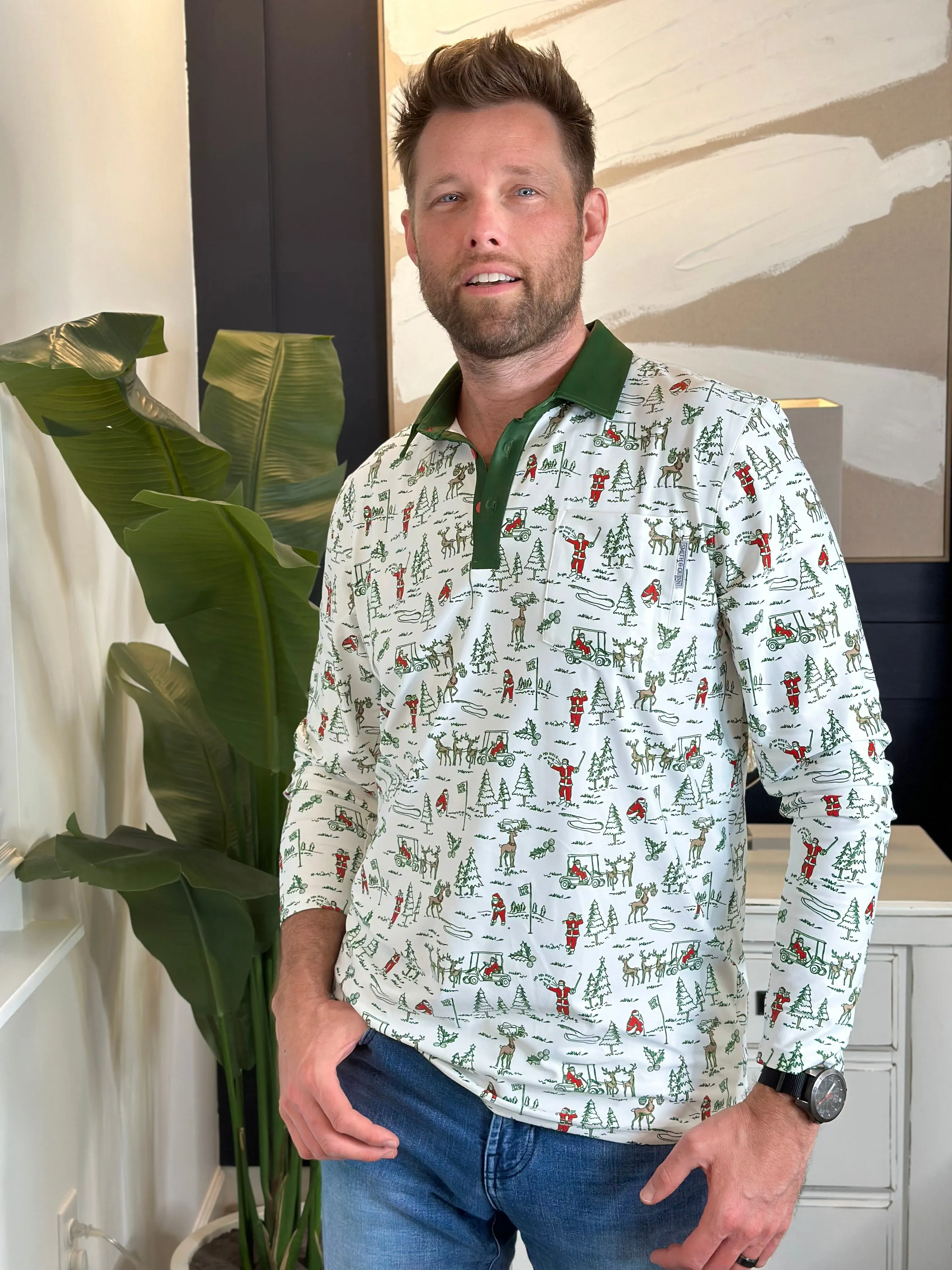 Smith & Quinn Golf Santa Hendricks Polo