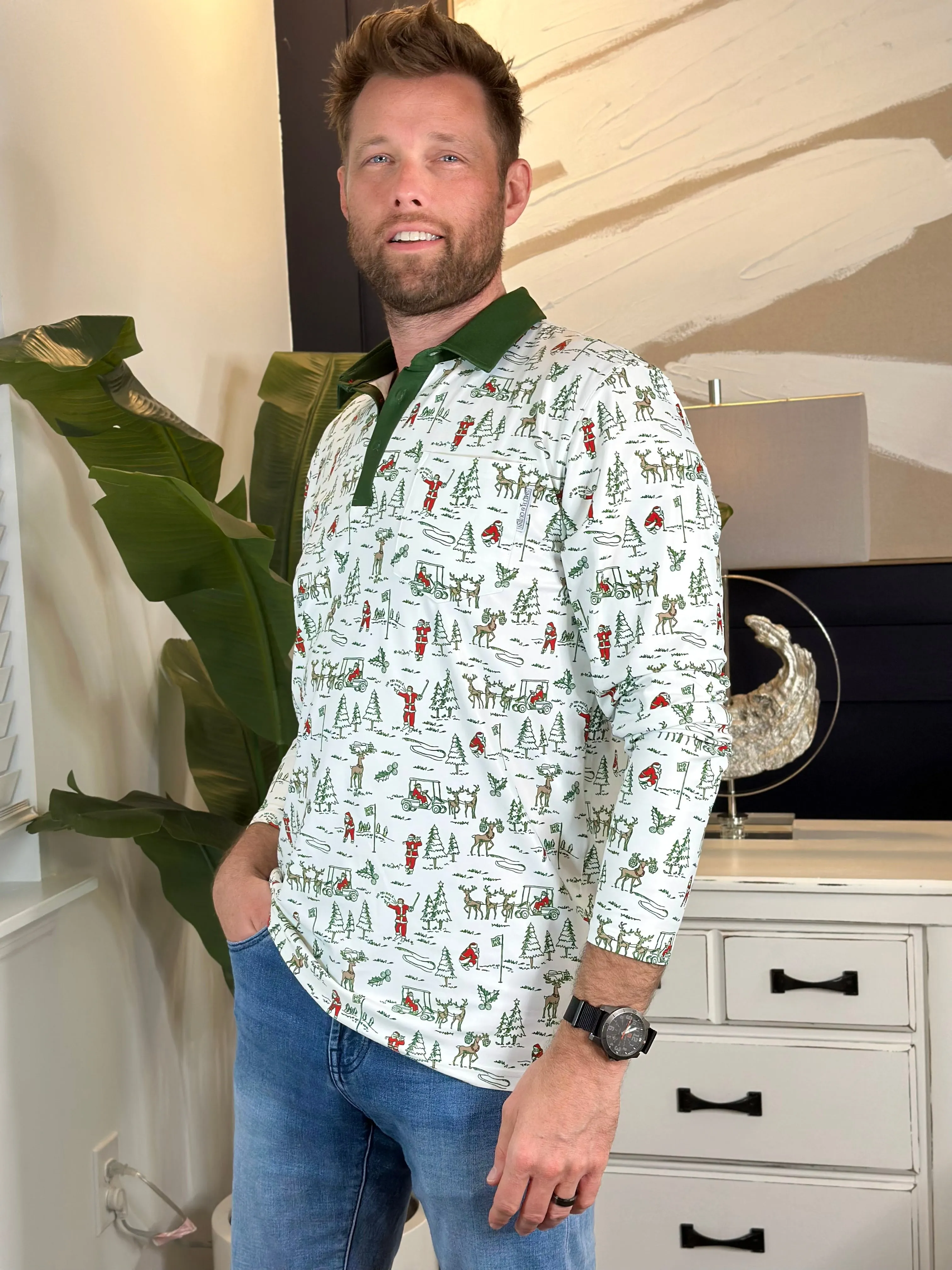 Smith & Quinn Golf Santa Hendricks Polo