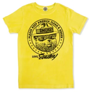 Smokey Bear "Keep America Clean & Green" Toddler Tee