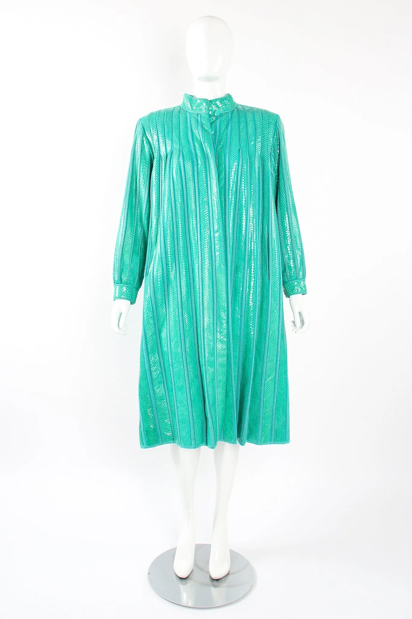 Snake Stripe Swing Coat