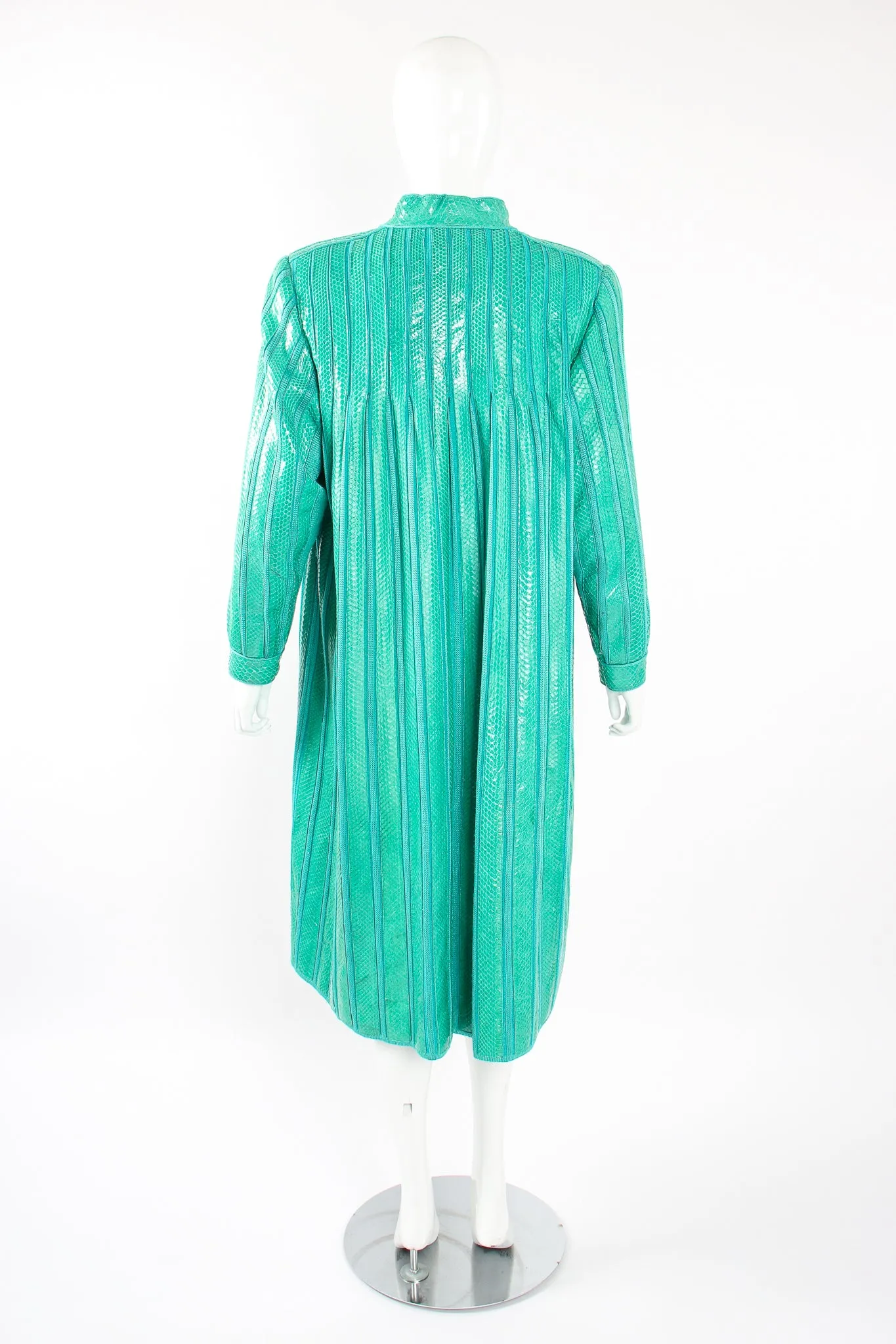 Snake Stripe Swing Coat