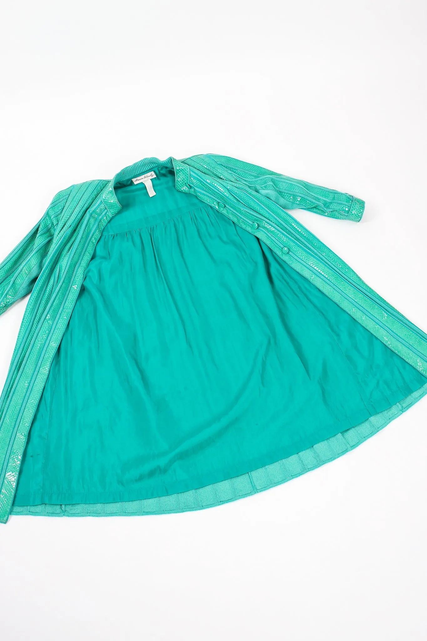 Snake Stripe Swing Coat
