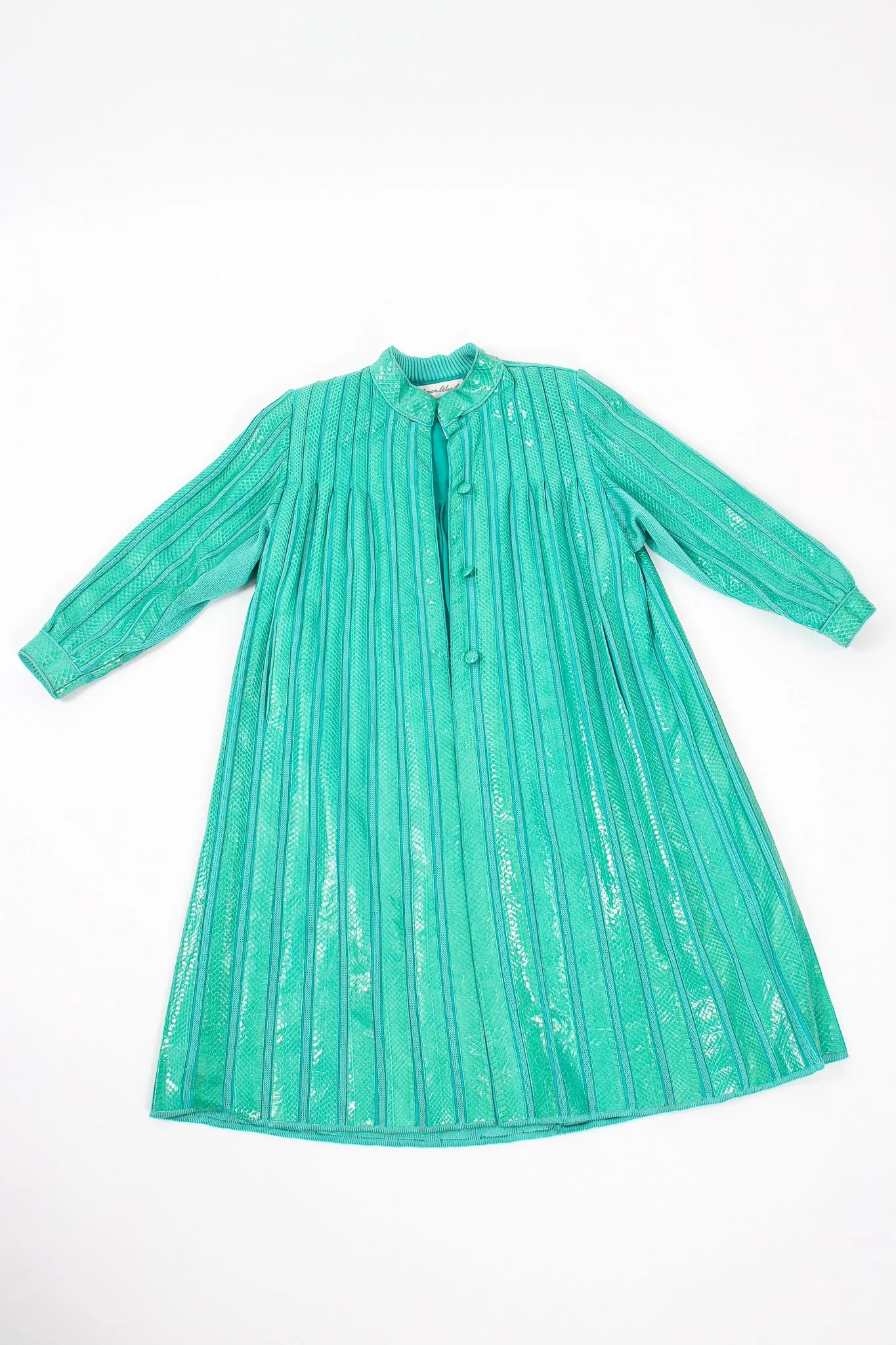 Snake Stripe Swing Coat