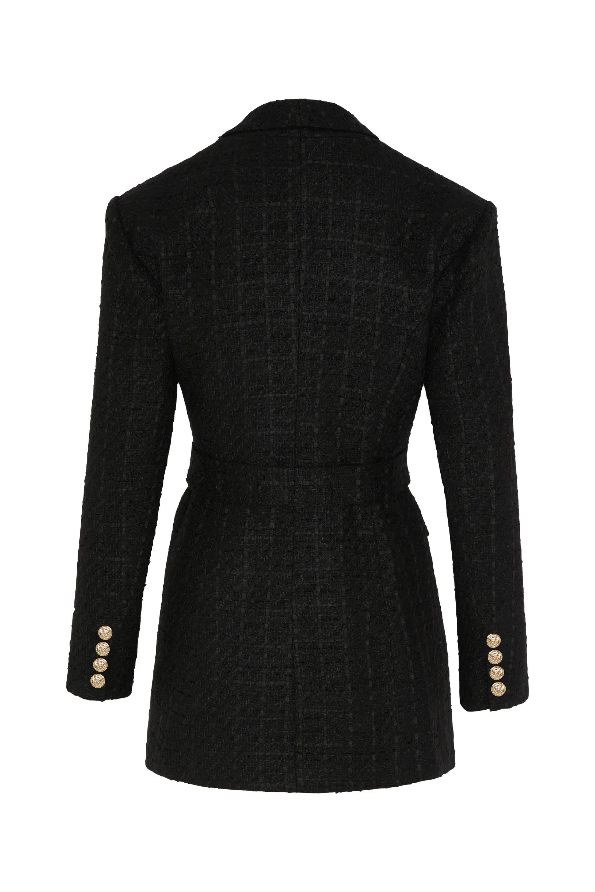 Soft Lined Cinch Blazer Dress