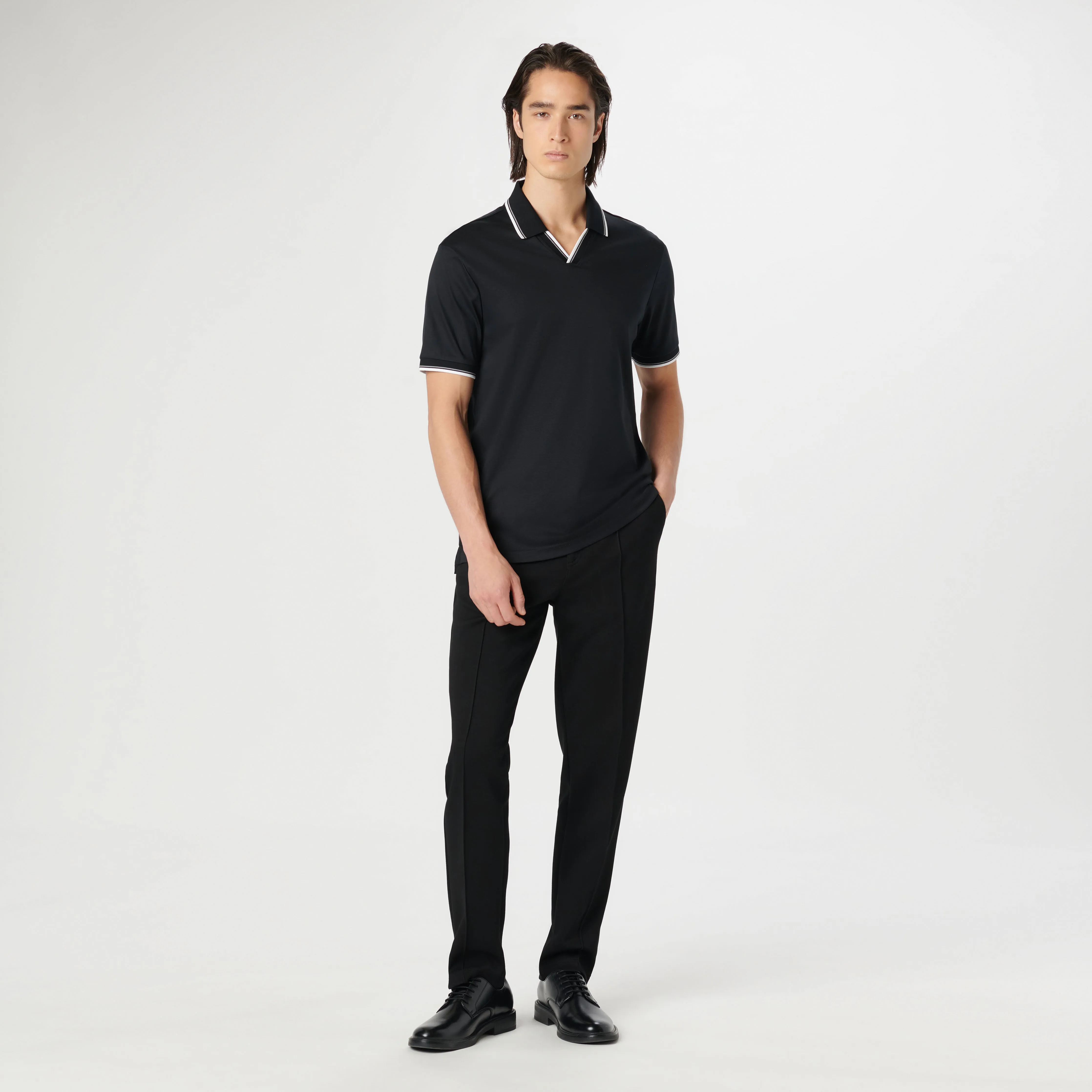 Solid Johnny Collar Polo