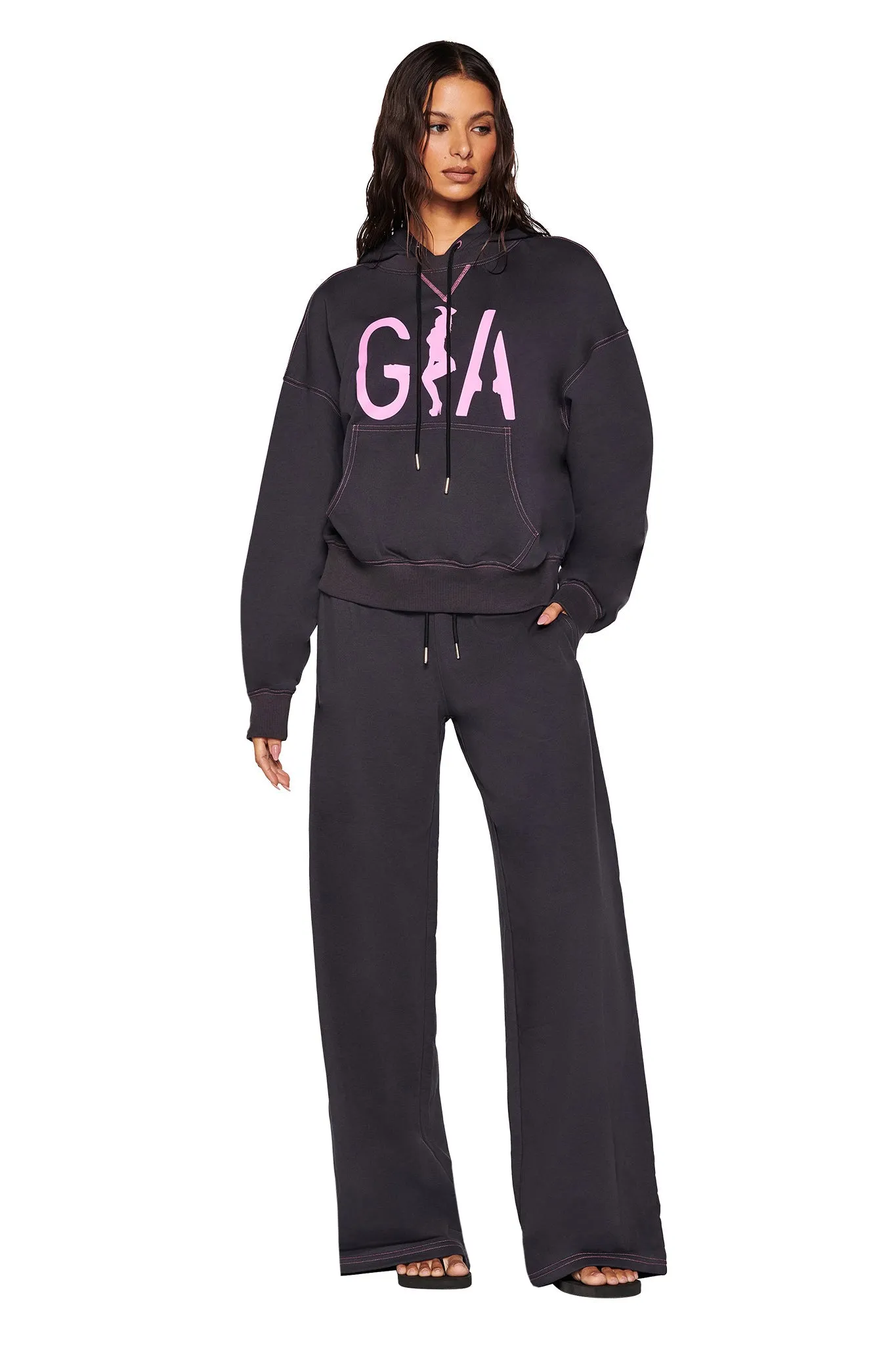 SPENCER PANT - GREY : CHARCOAL GREY