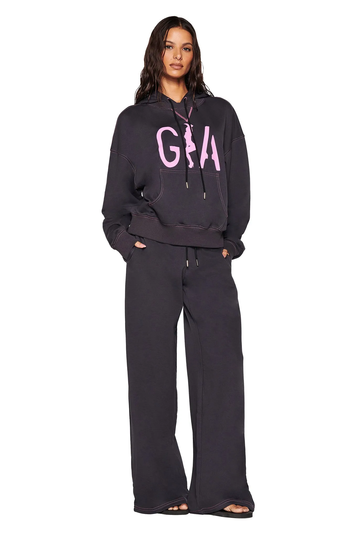 SPENCER PANT - GREY : CHARCOAL GREY