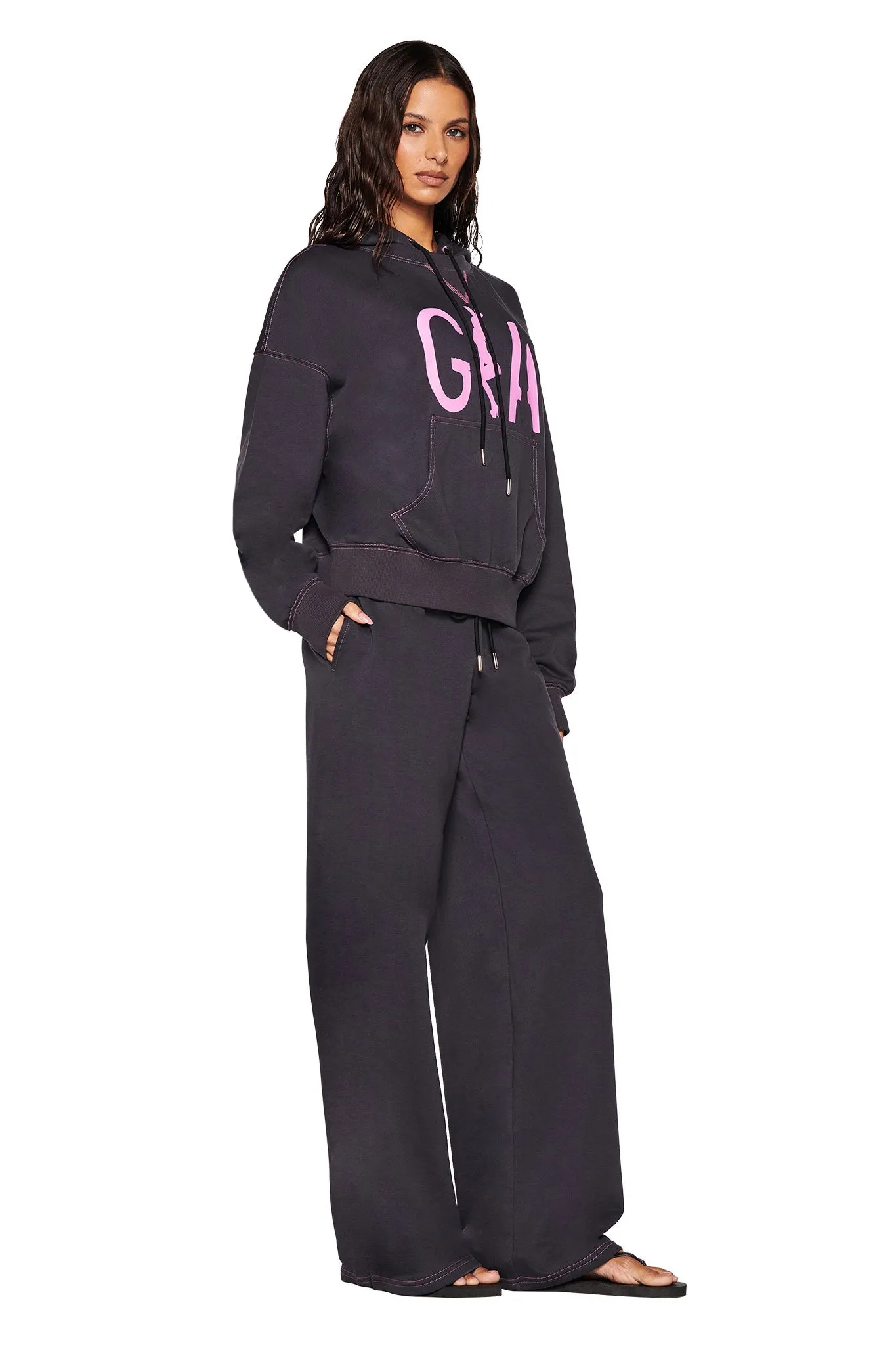 SPENCER PANT - GREY : CHARCOAL GREY
