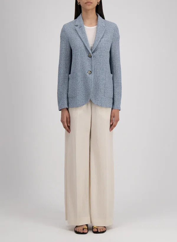 Stand Up Collar Blazer