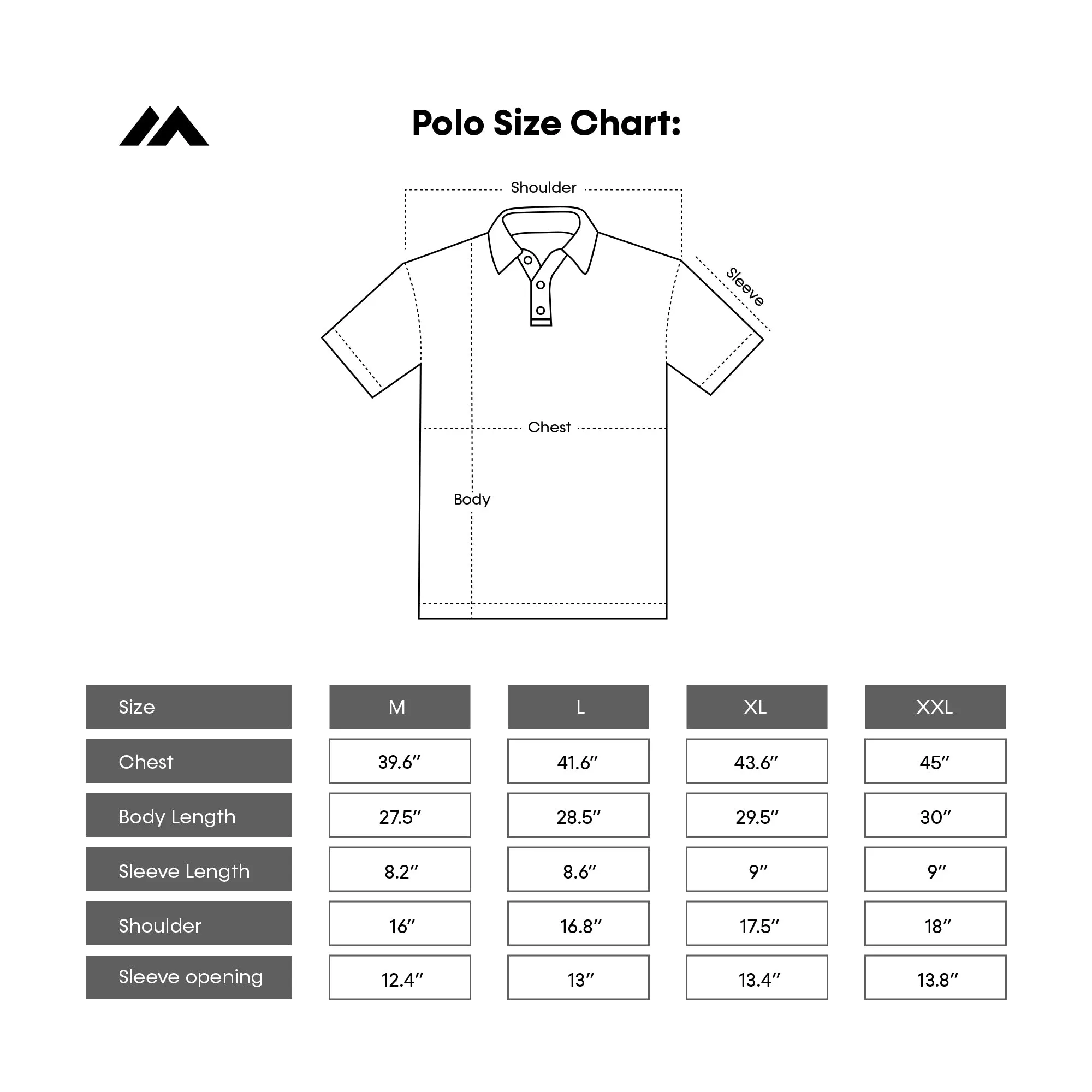 Stripe Polo Shirt - Black & White