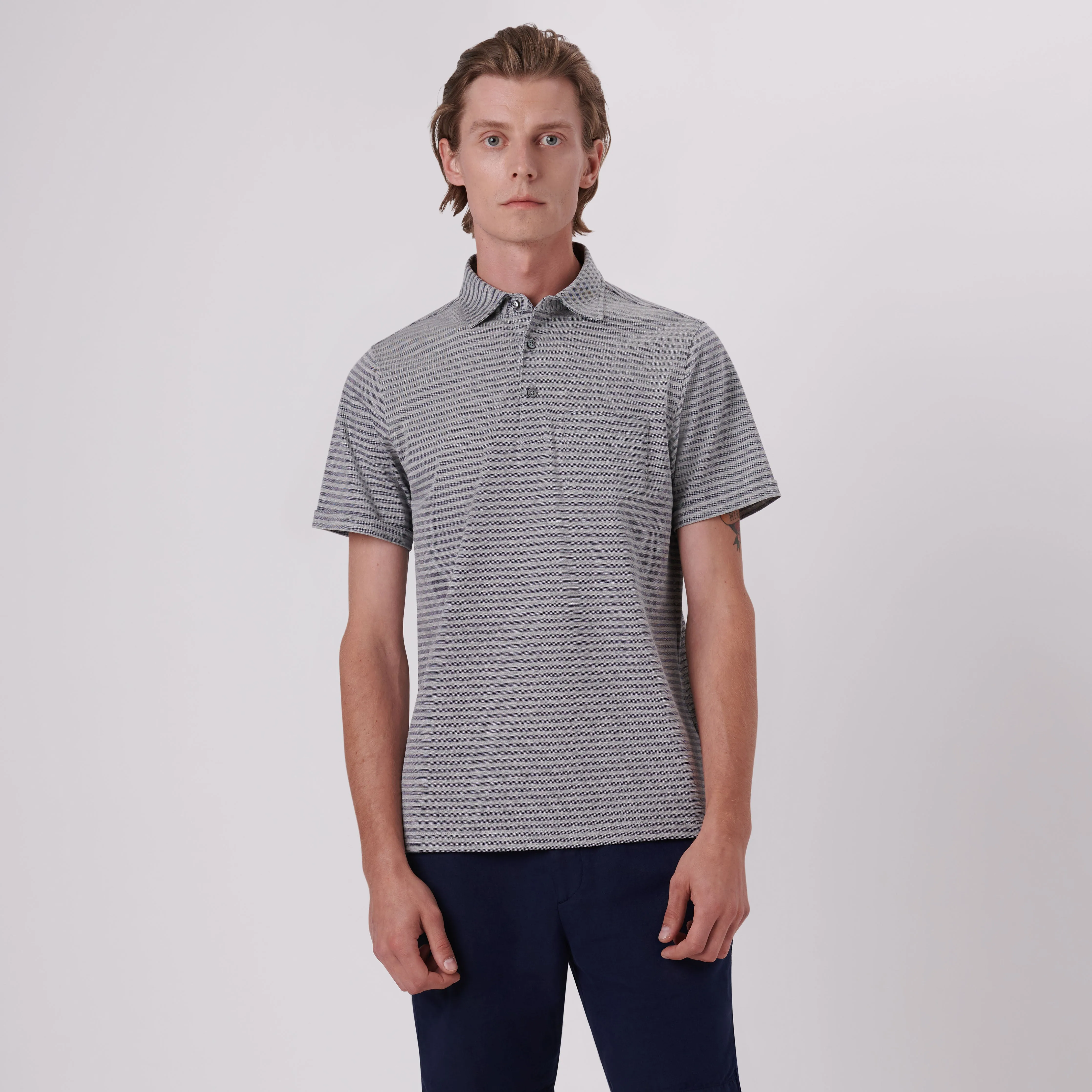Striped Polo Shirt