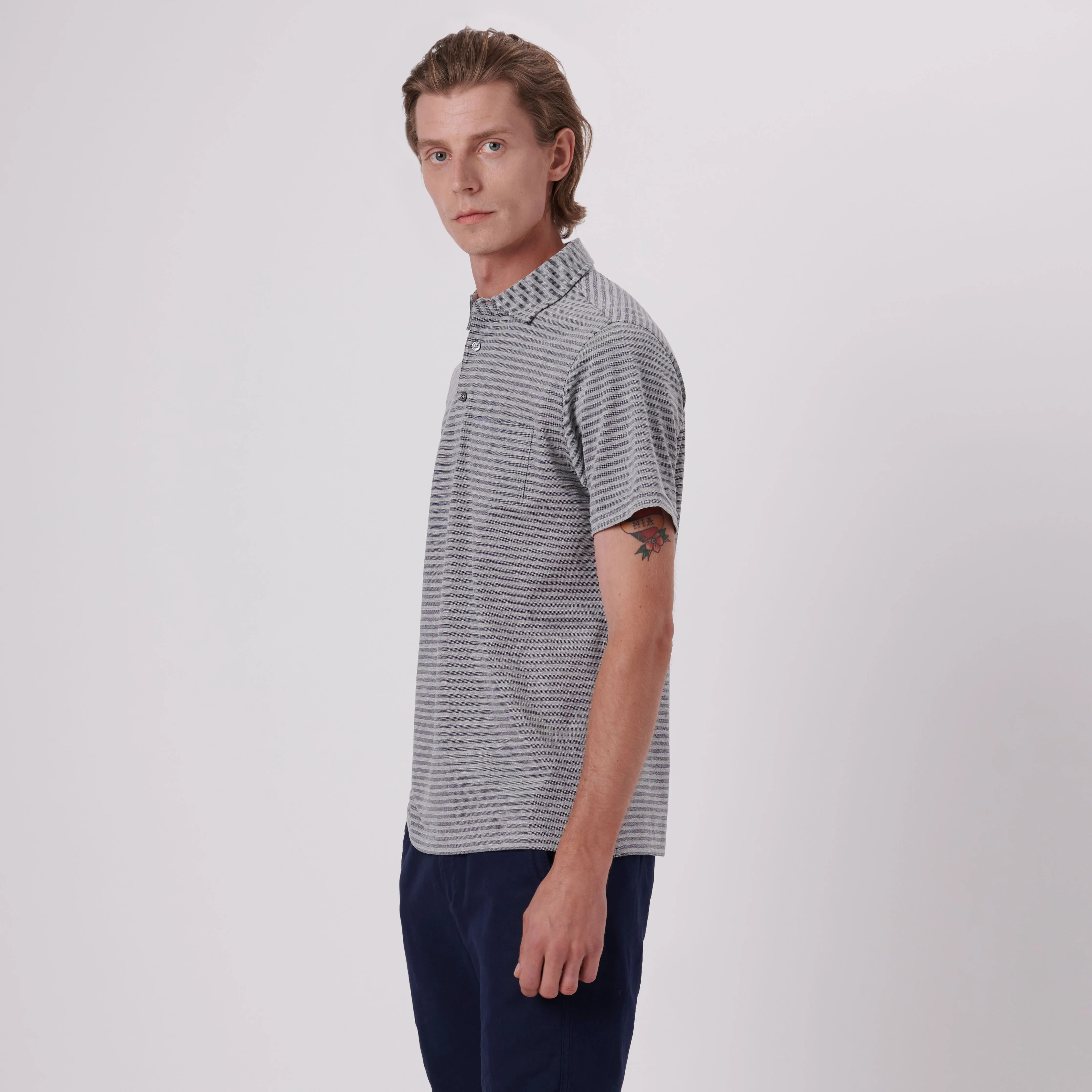 Striped Polo Shirt