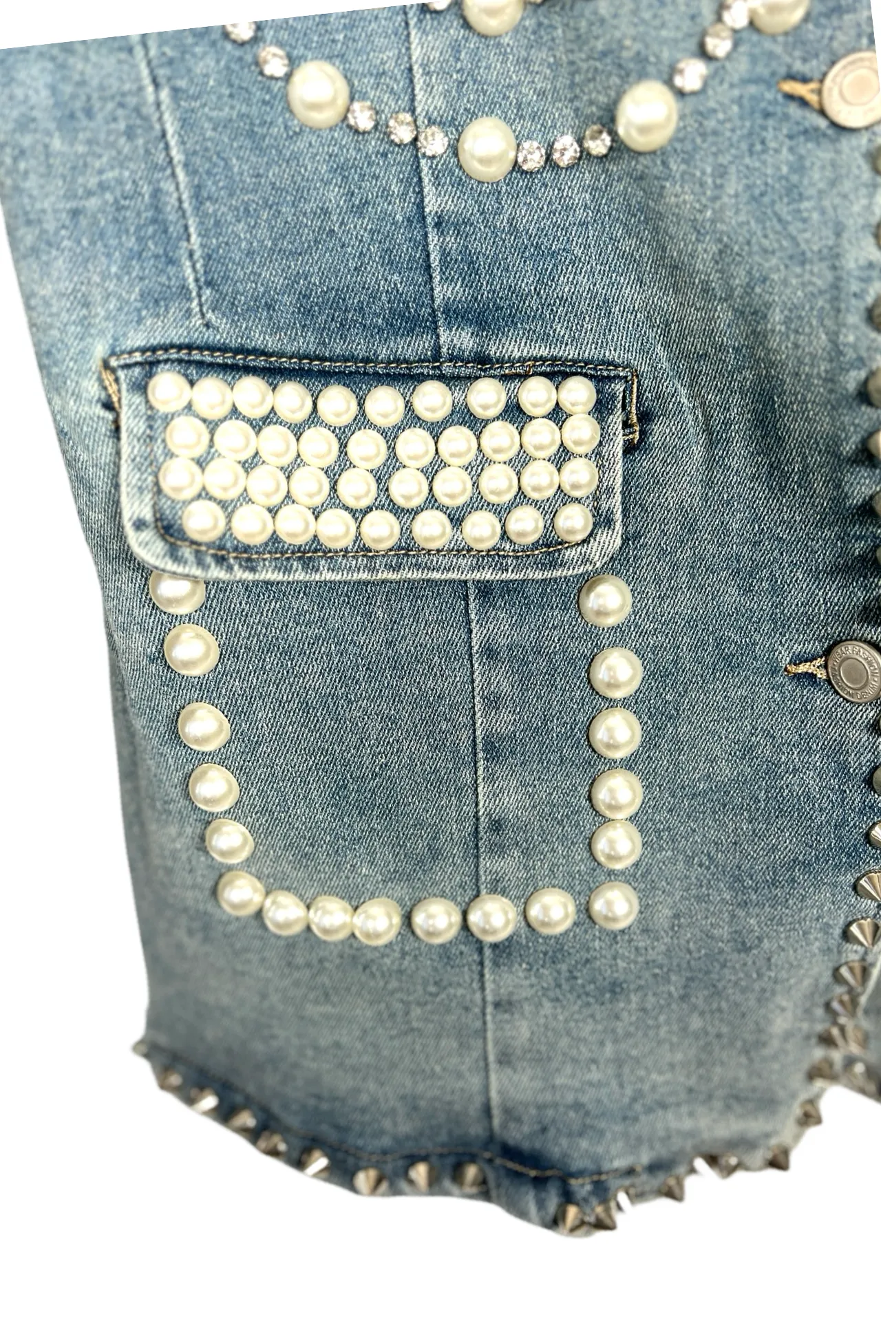 Studded Pearl Blazer