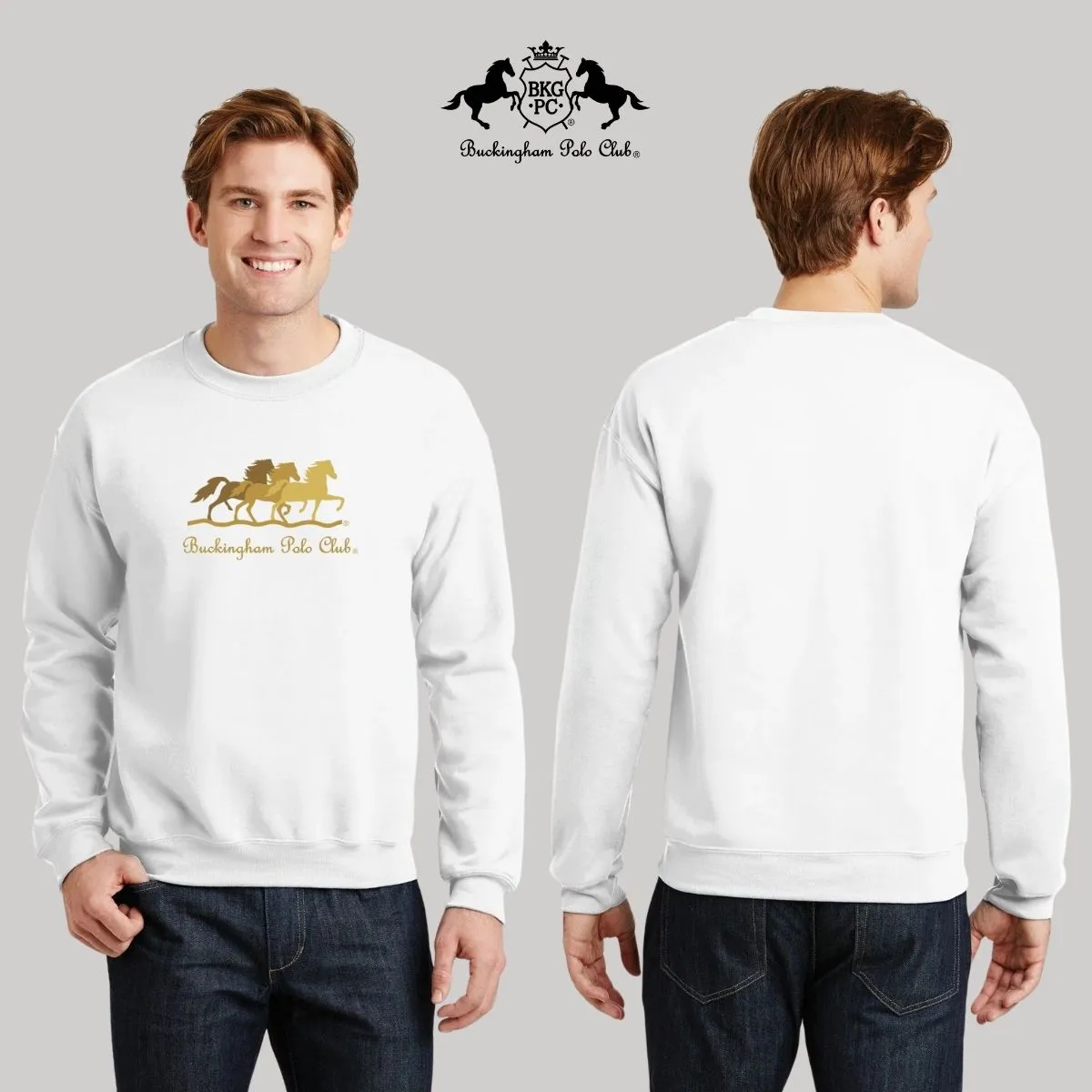 Sudadera Deportiva Hombre Buckingham Polo Club Caballos