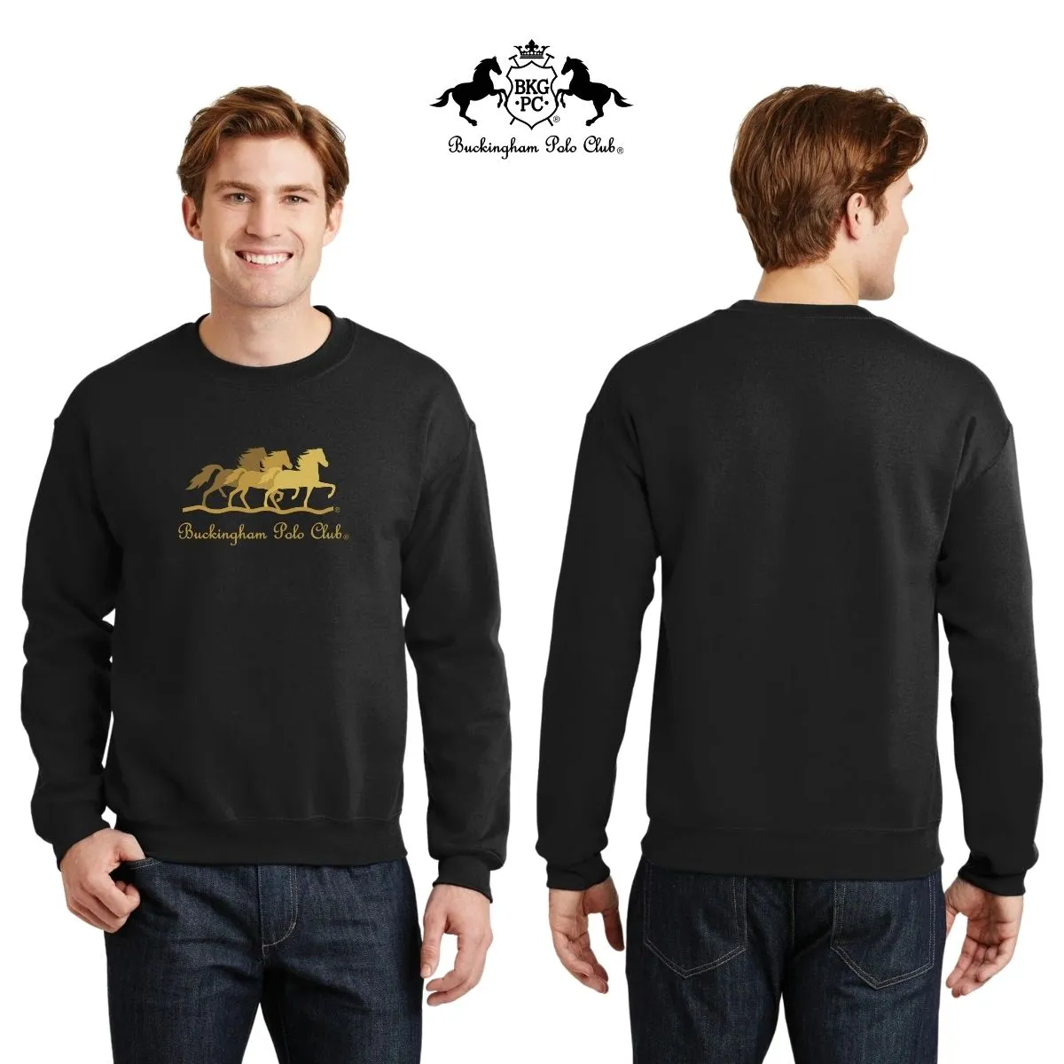 Sudadera Deportiva Hombre Buckingham Polo Club Caballos