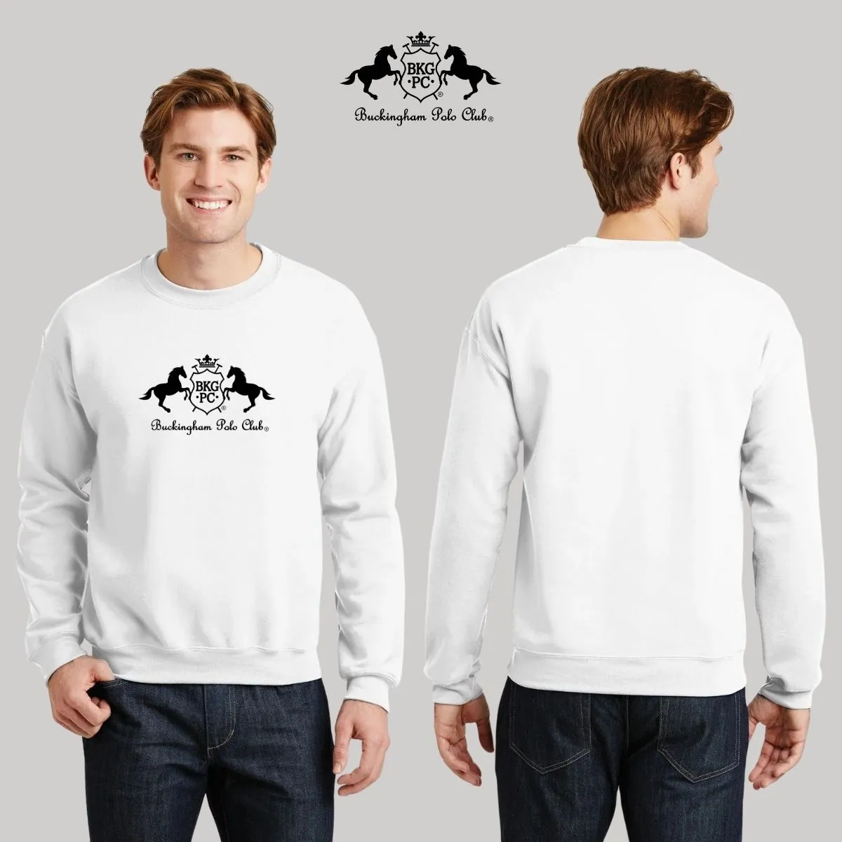 Sudadera Deportiva Hombre Buckingham Polo Club Logo