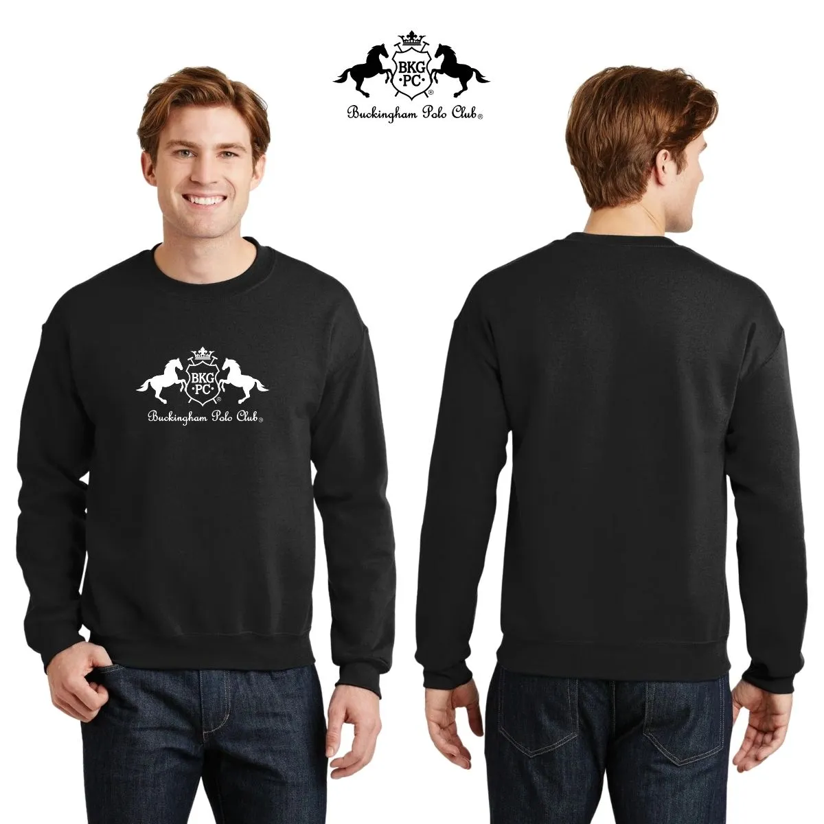 Sudadera Deportiva Hombre Buckingham Polo Club Logo