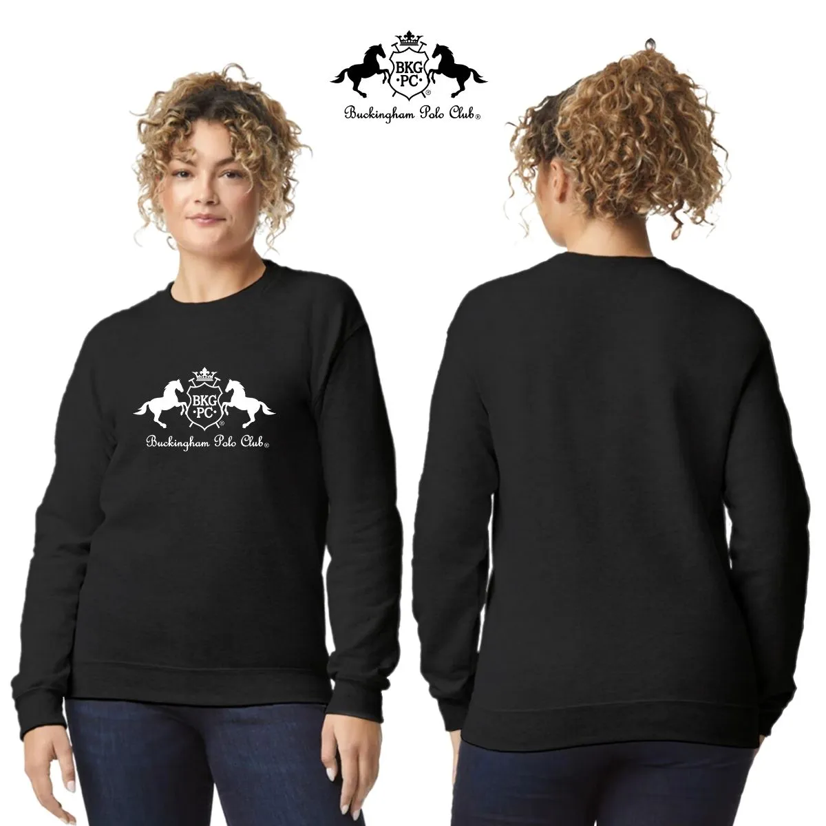 Sudadera Deportiva Mujer Buckingham Polo Club Logo