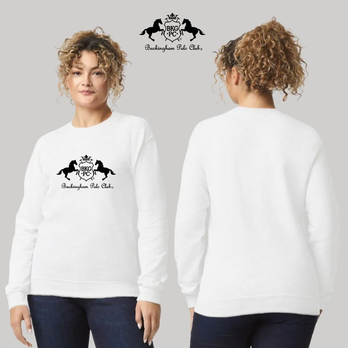 Sudadera Deportiva Mujer Buckingham Polo Club Logo