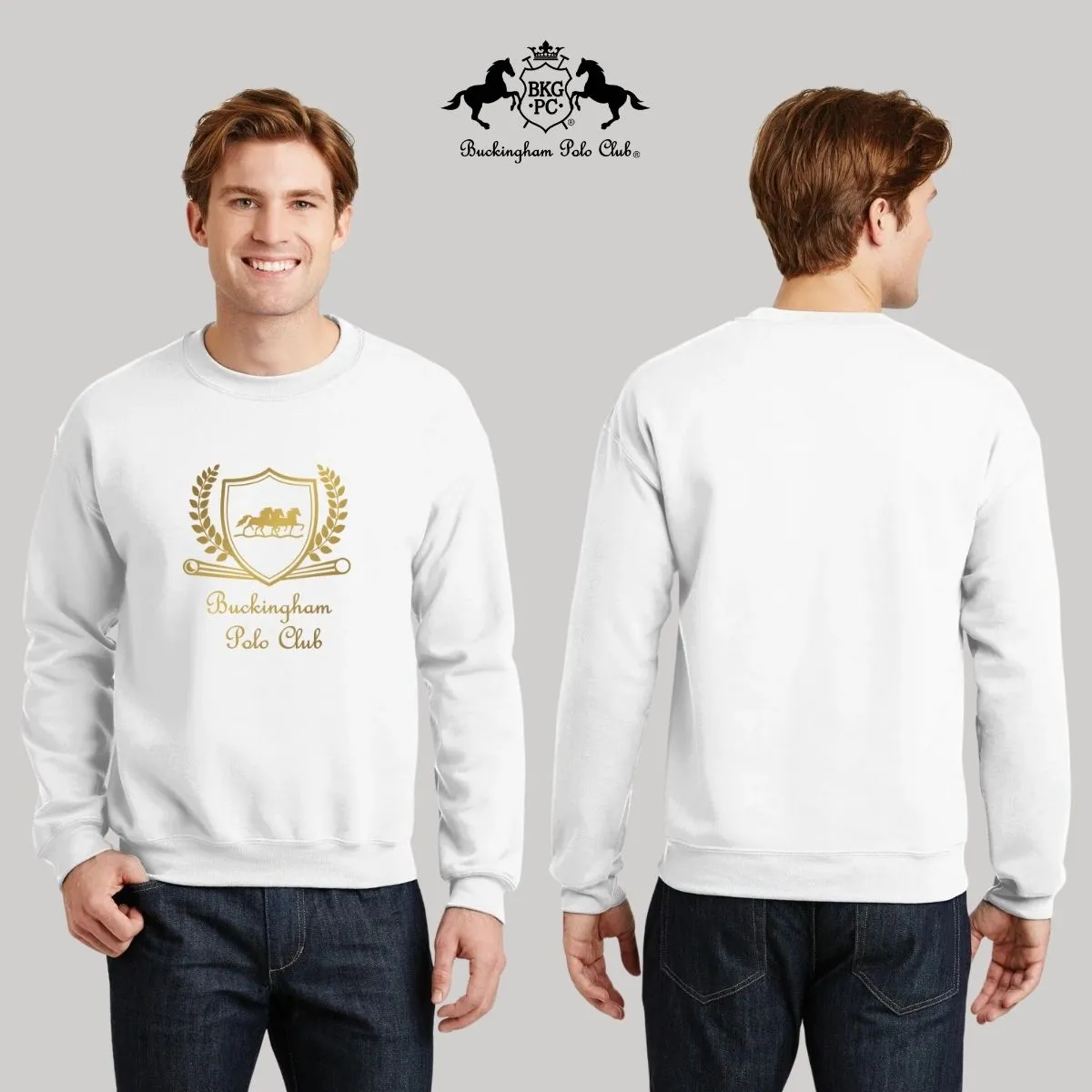 Sudadera Hombre Buckingham Polo Club Royal