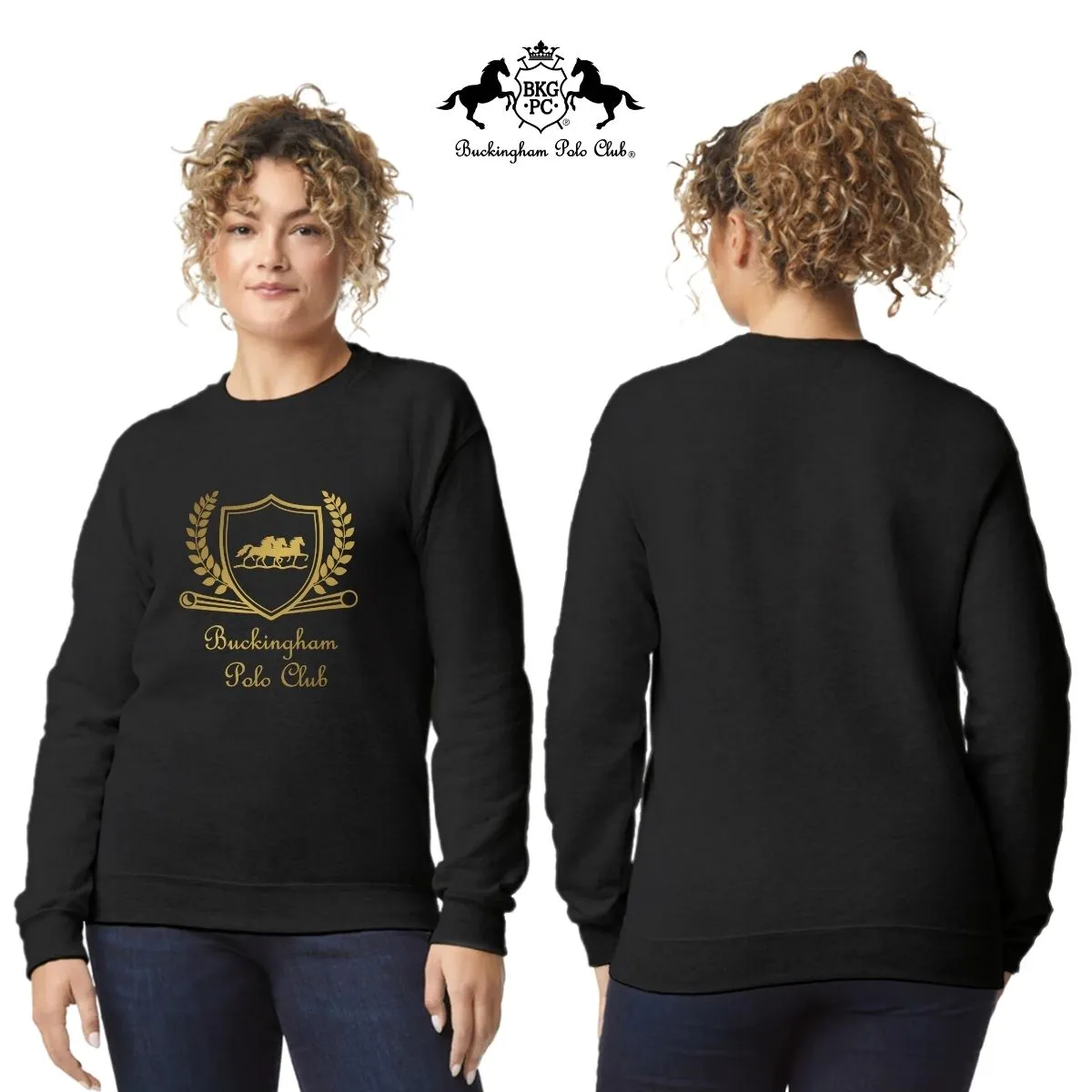 Sudadera Mujer Buckingham Polo Club Royal
