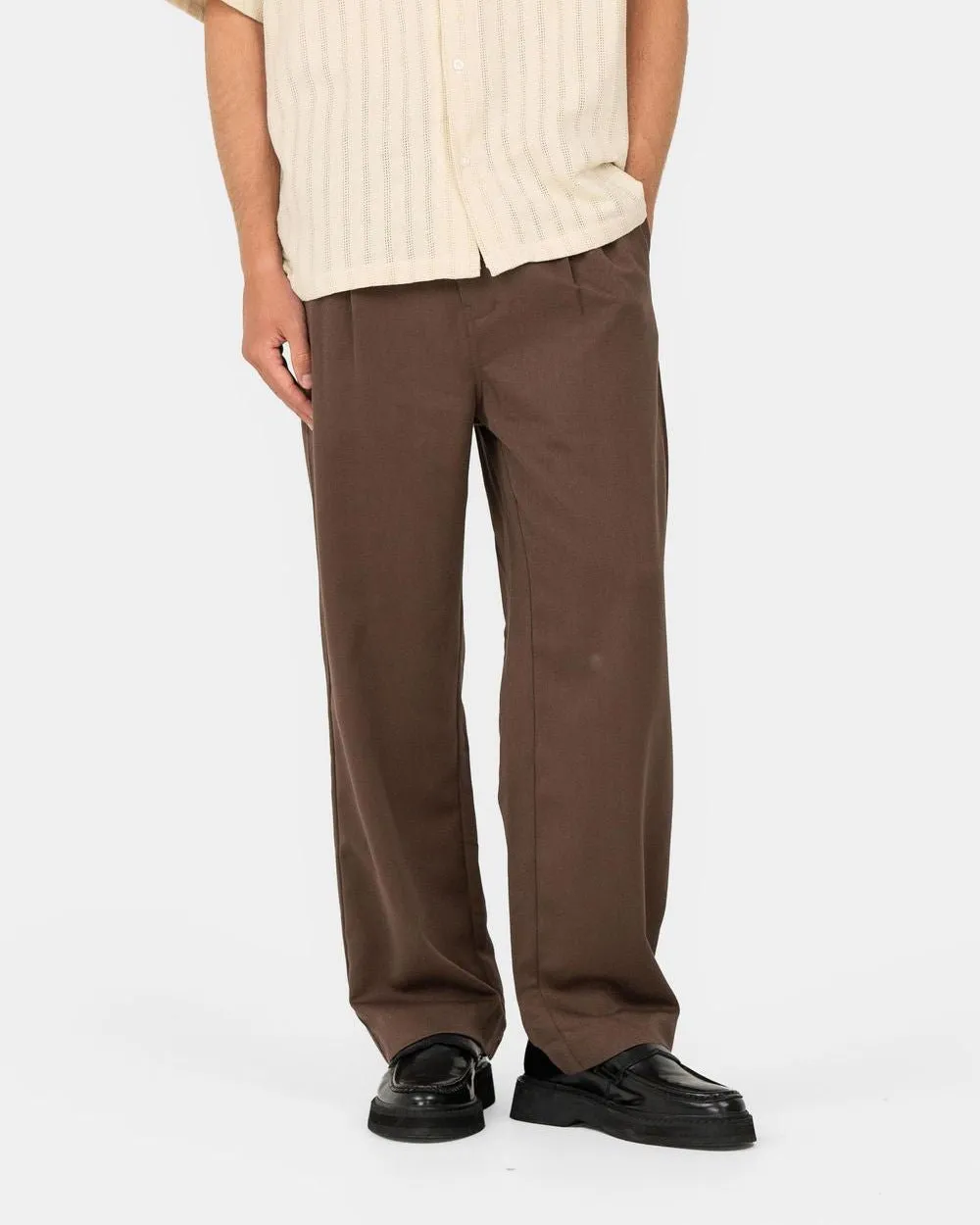 Suit Pants Brown