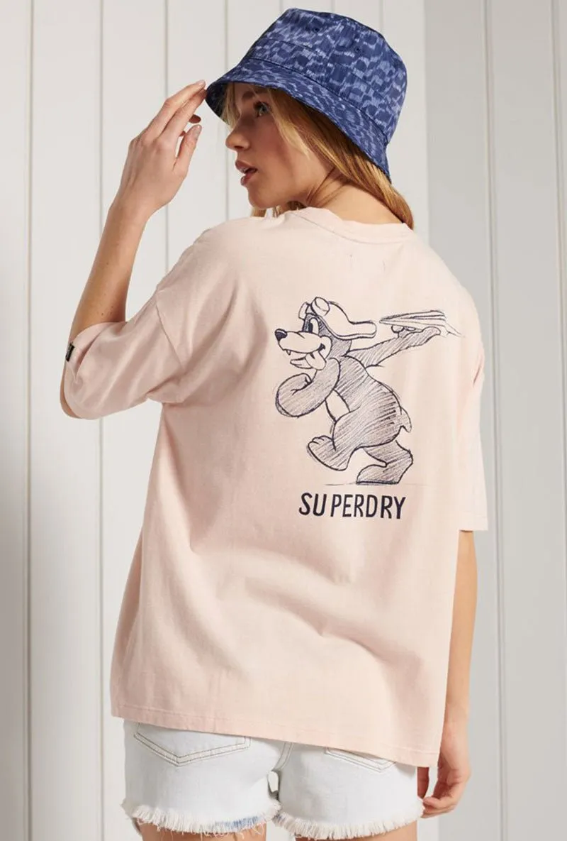 SUPERDRY MILITARY FREEDOM BOXY TSHIRT