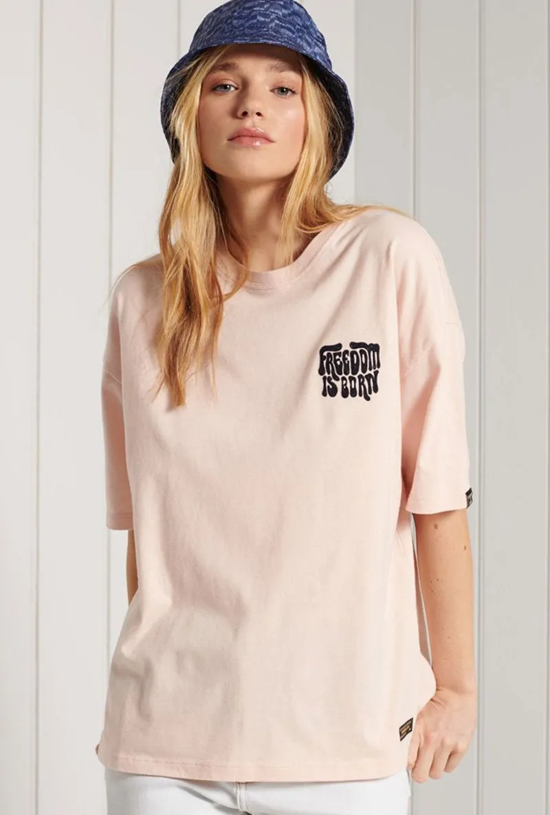 SUPERDRY MILITARY FREEDOM BOXY TSHIRT