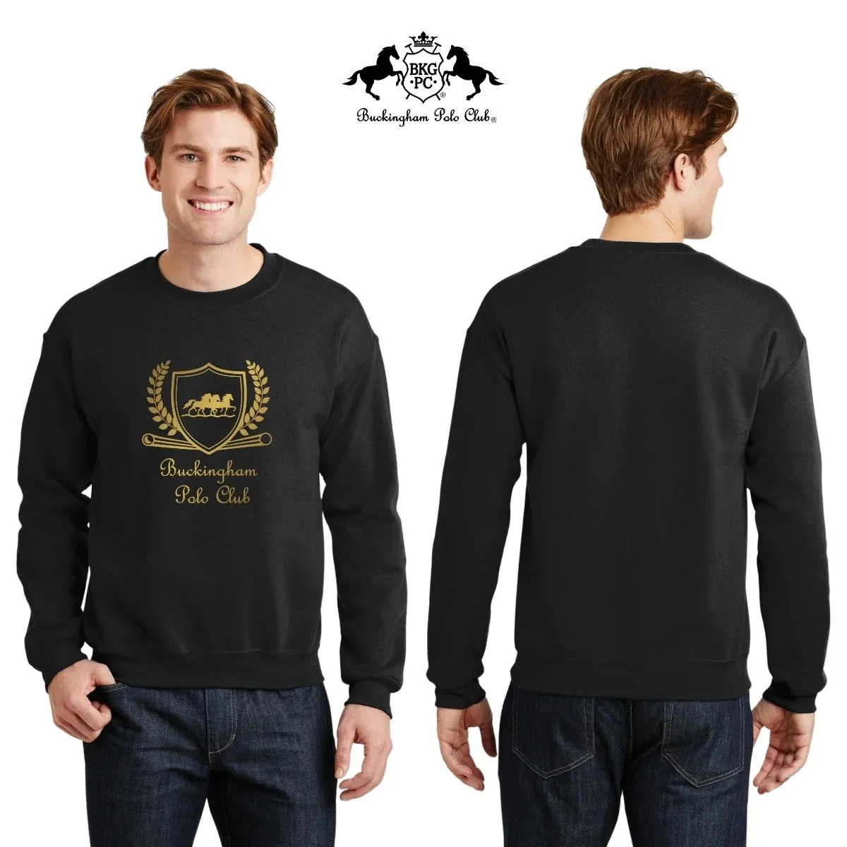 Sweater Suéter Hombre Buckingham Polo Club Royal