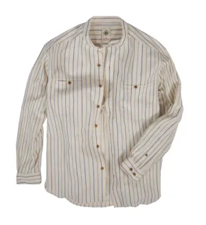 Tall Banded Collar Work Shirt