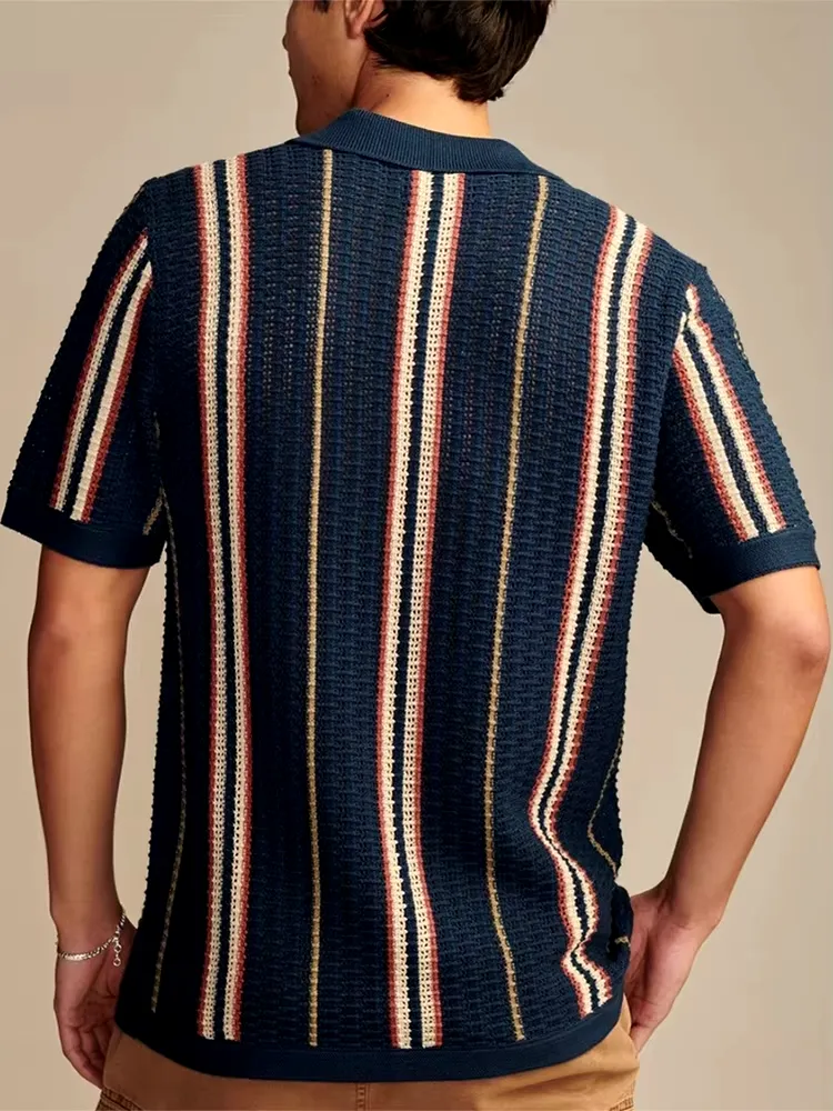 Tavio Open Knit Shirt
