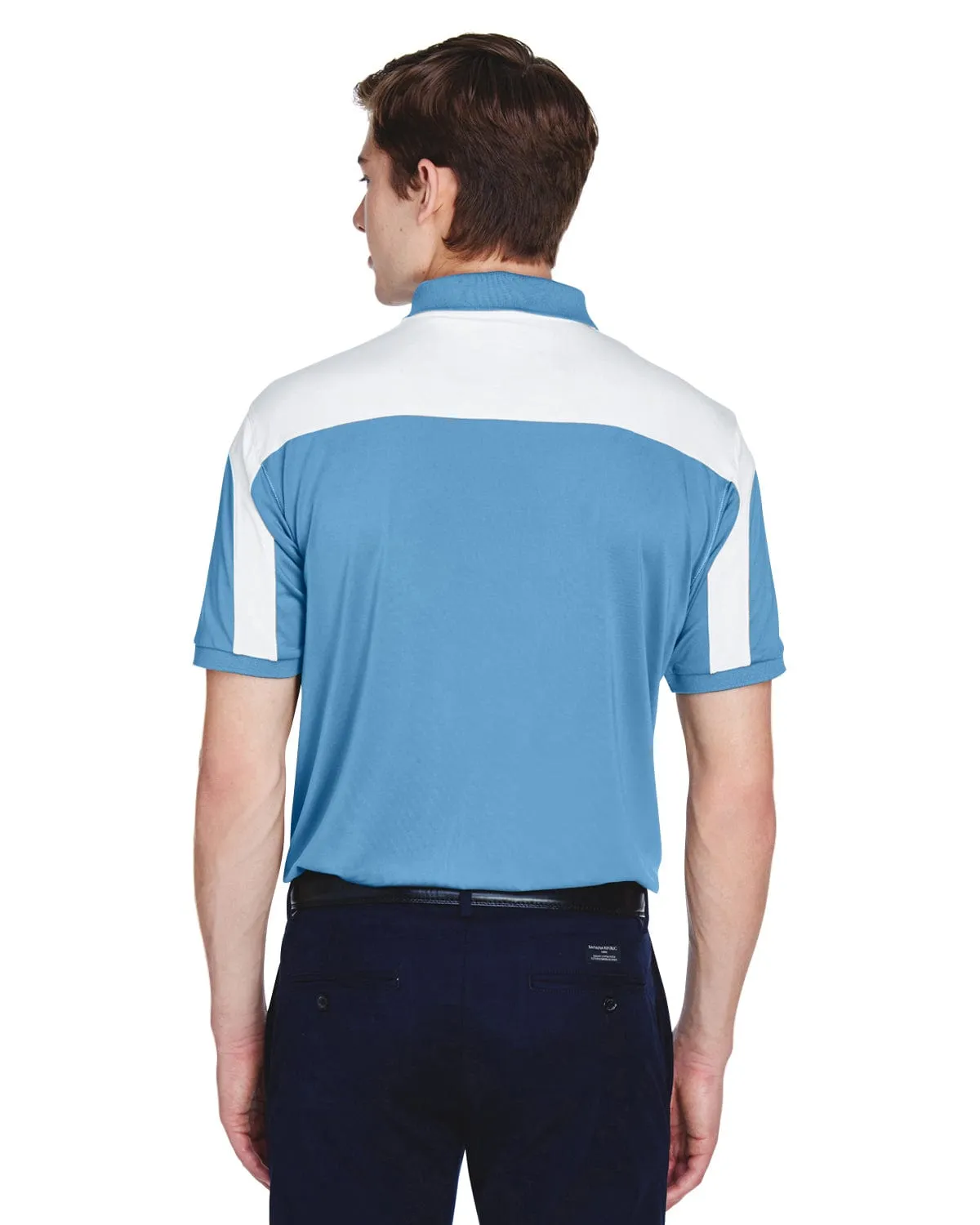 Team 365 Mens Victor Performance Polo | Sport Light Blue