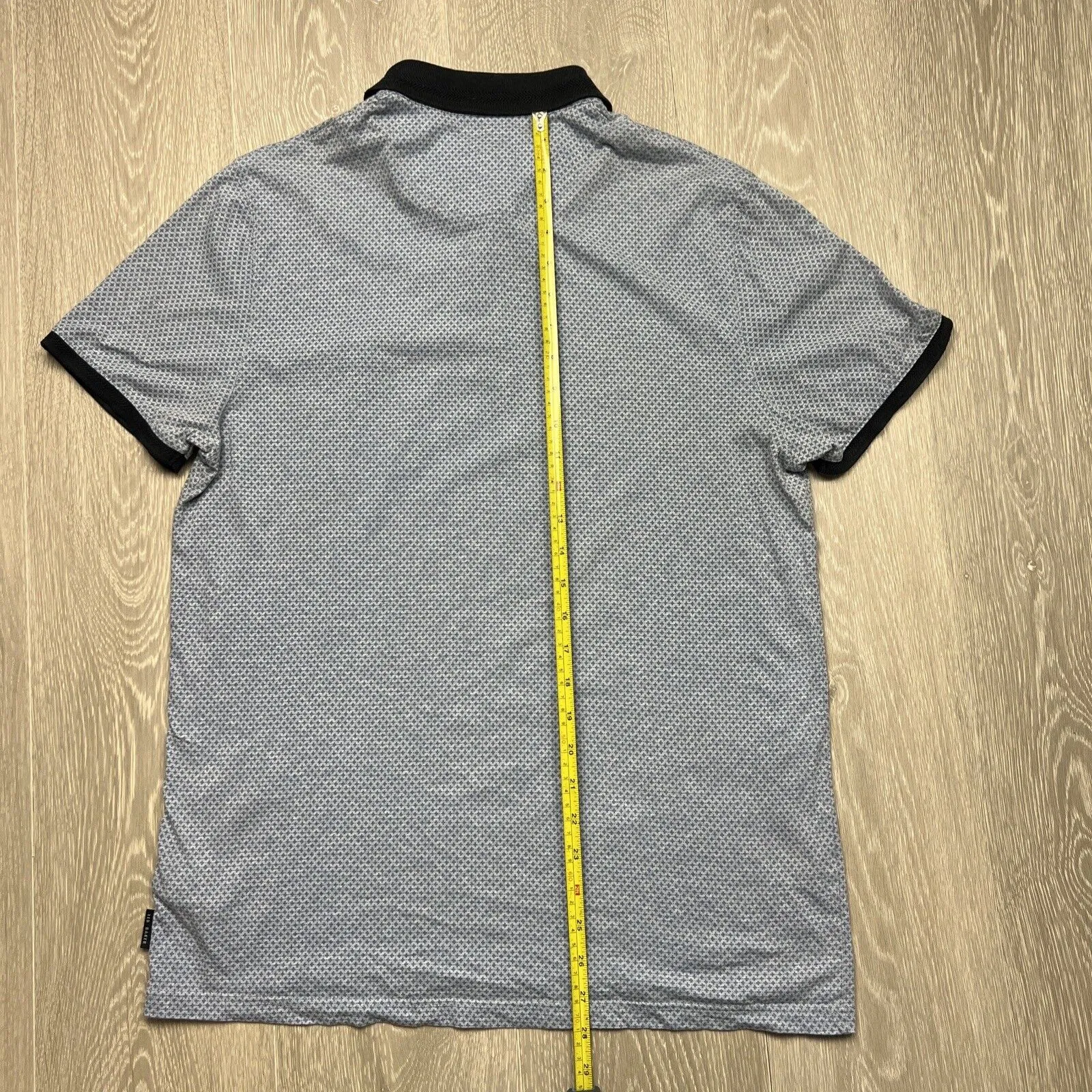 Ted Baker Mens Blue Polo Shirt Size 4