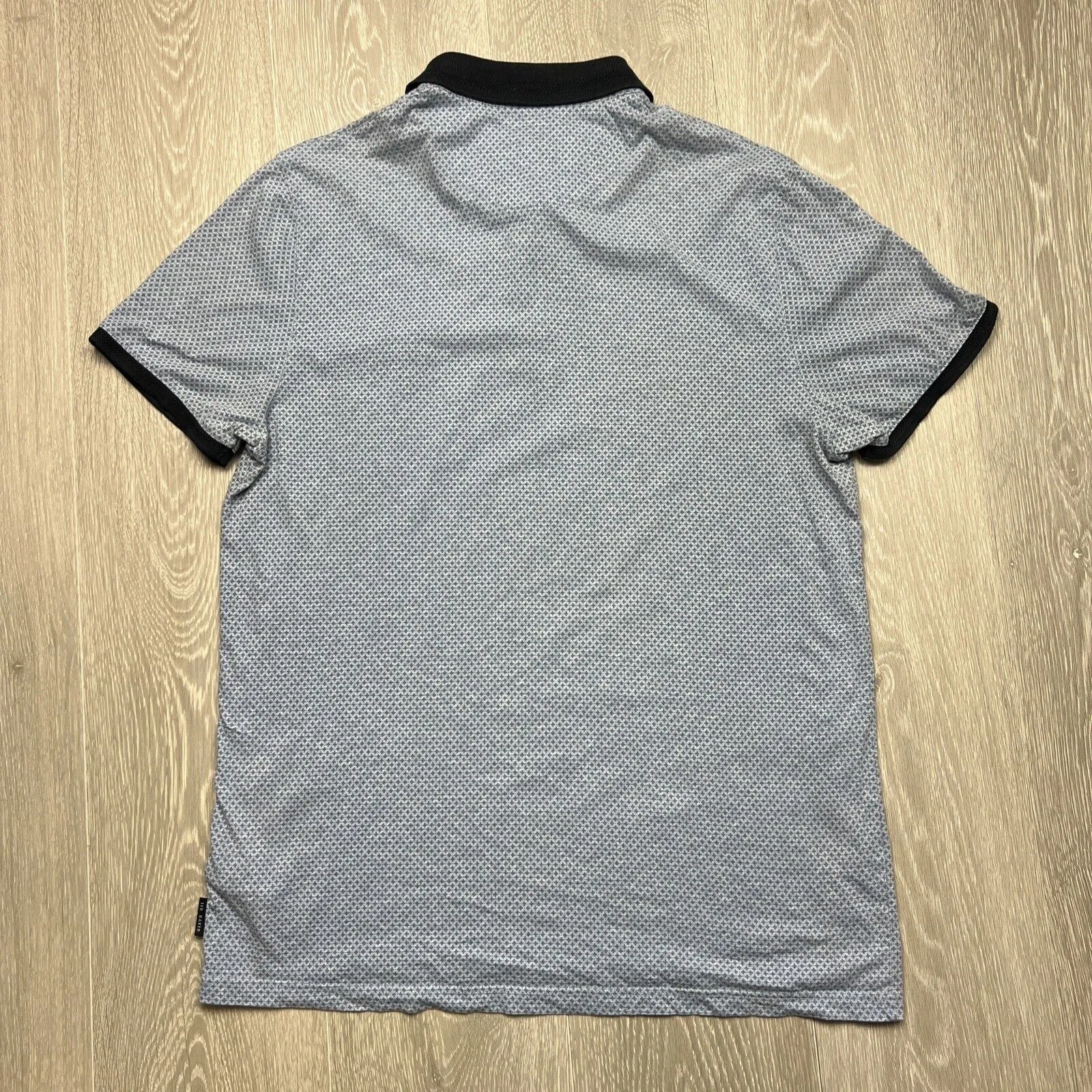 Ted Baker Mens Blue Polo Shirt Size 4