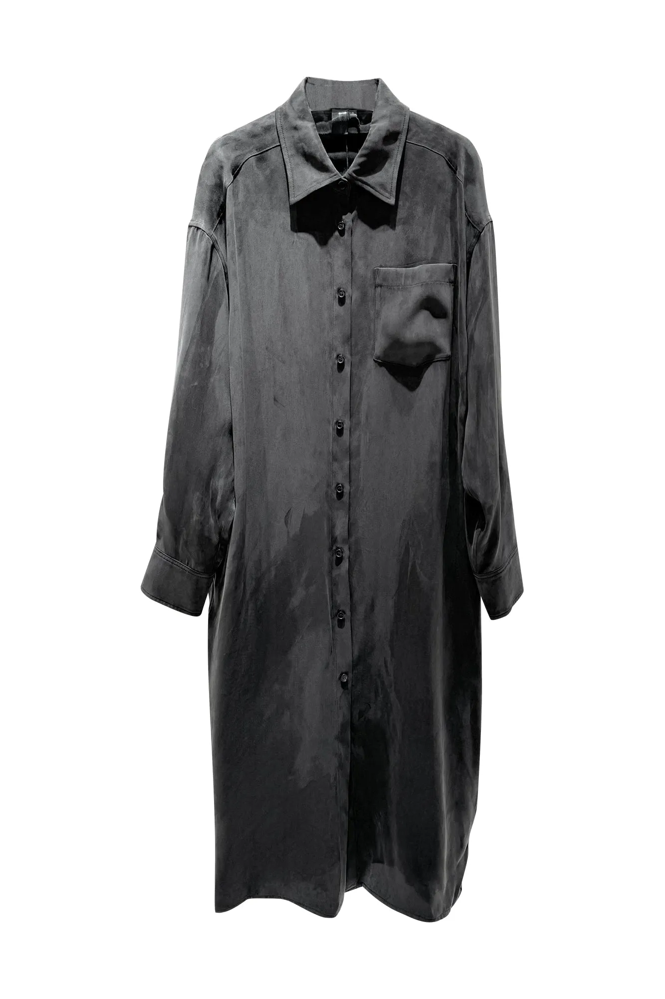 Tencel Loose-Fit Long Shirt