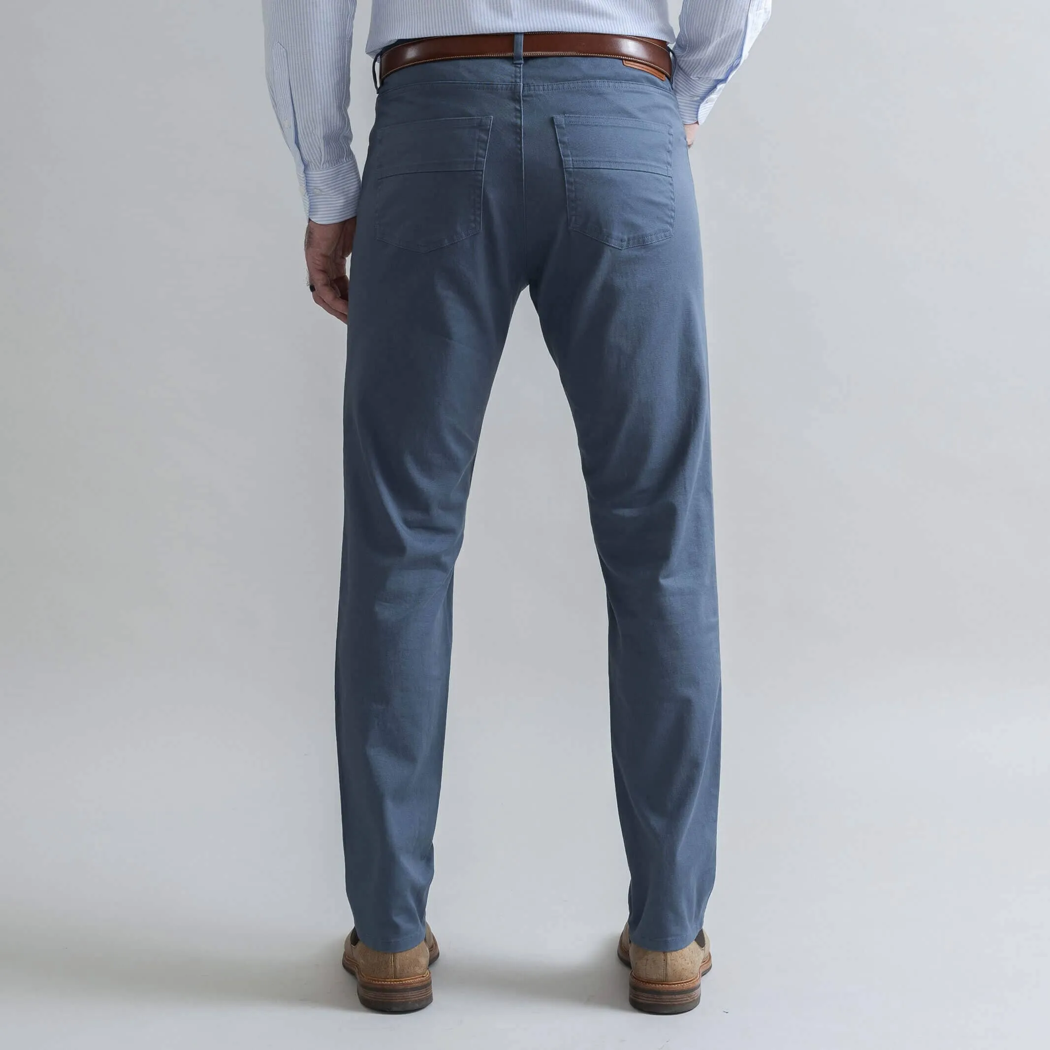 The Slate Blue Franklin 5 Pocket Custom Pant