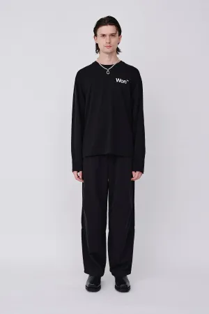 The Staff Tee LS M - Black