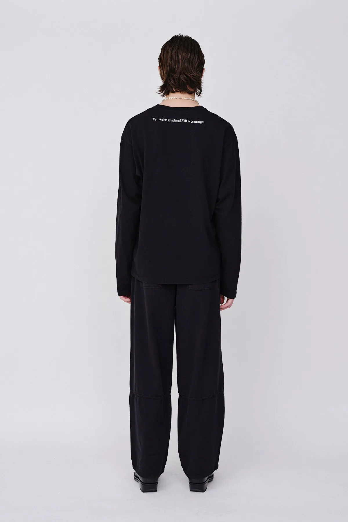 The Staff Tee LS M - Black