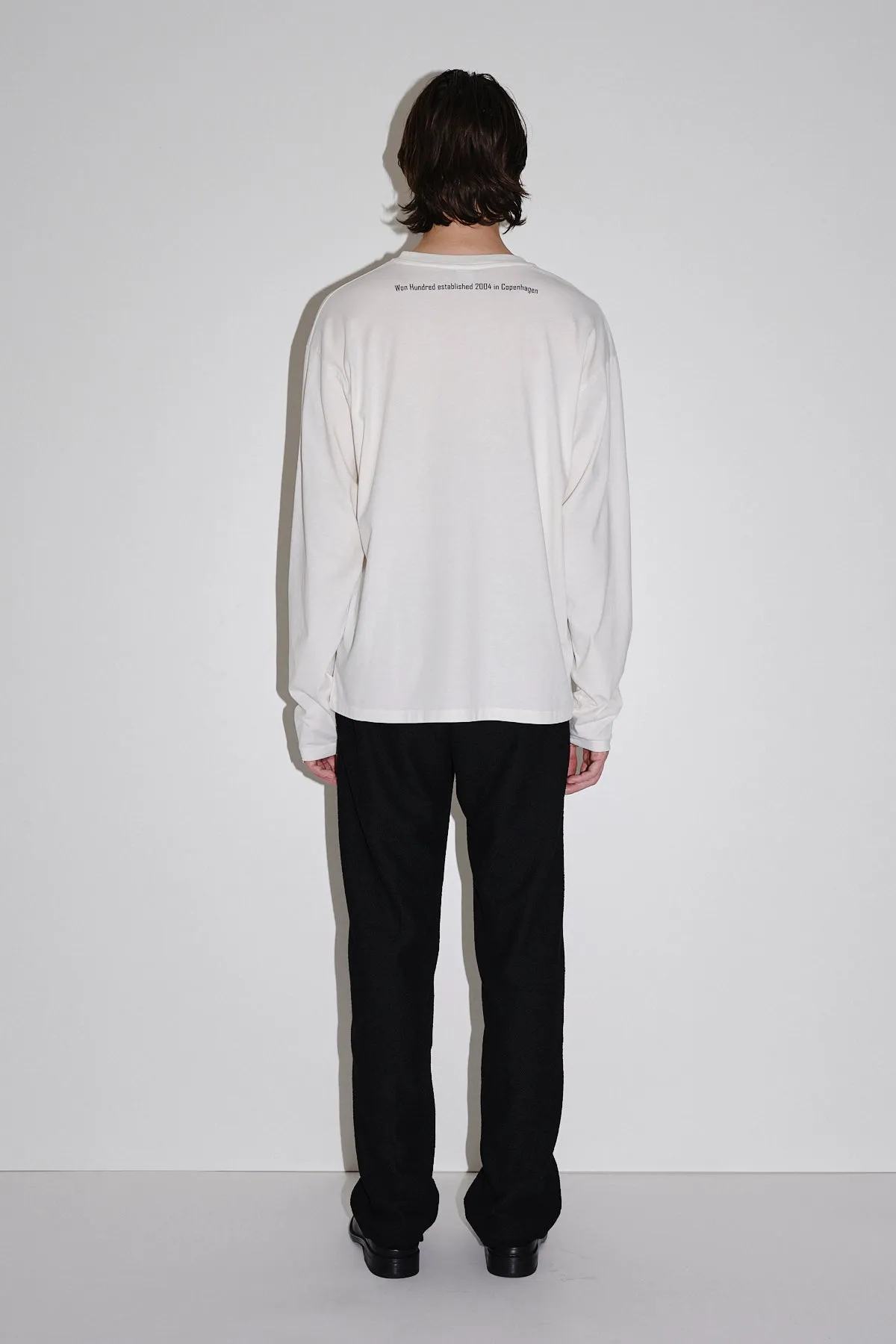 The Staff Tee LS M - White